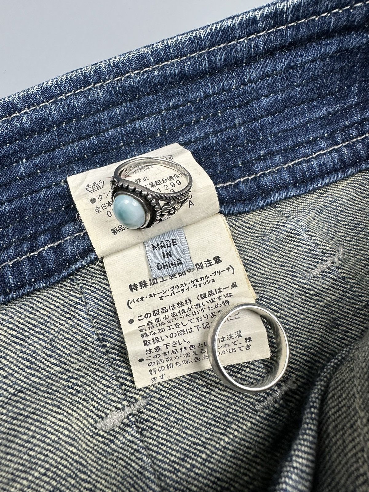 If Six Was Nine × Le Grande Bleu (L.G.B.) 🔥Flared🔥Viva Presto Multi Pocket Denim Size US 32 / EU 48 - 15 Thumbnail