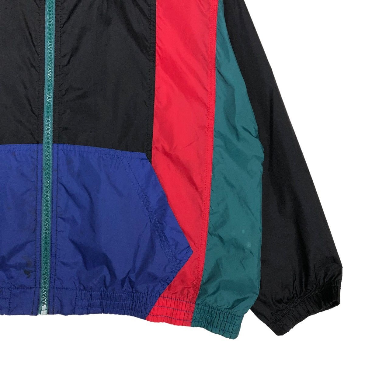 Nike 🔥VINTAGE NIKE LIGHT JACKET TRIPLE COLOUR DESIGN Size US L / EU 52-54 / 3 - 5 Thumbnail
