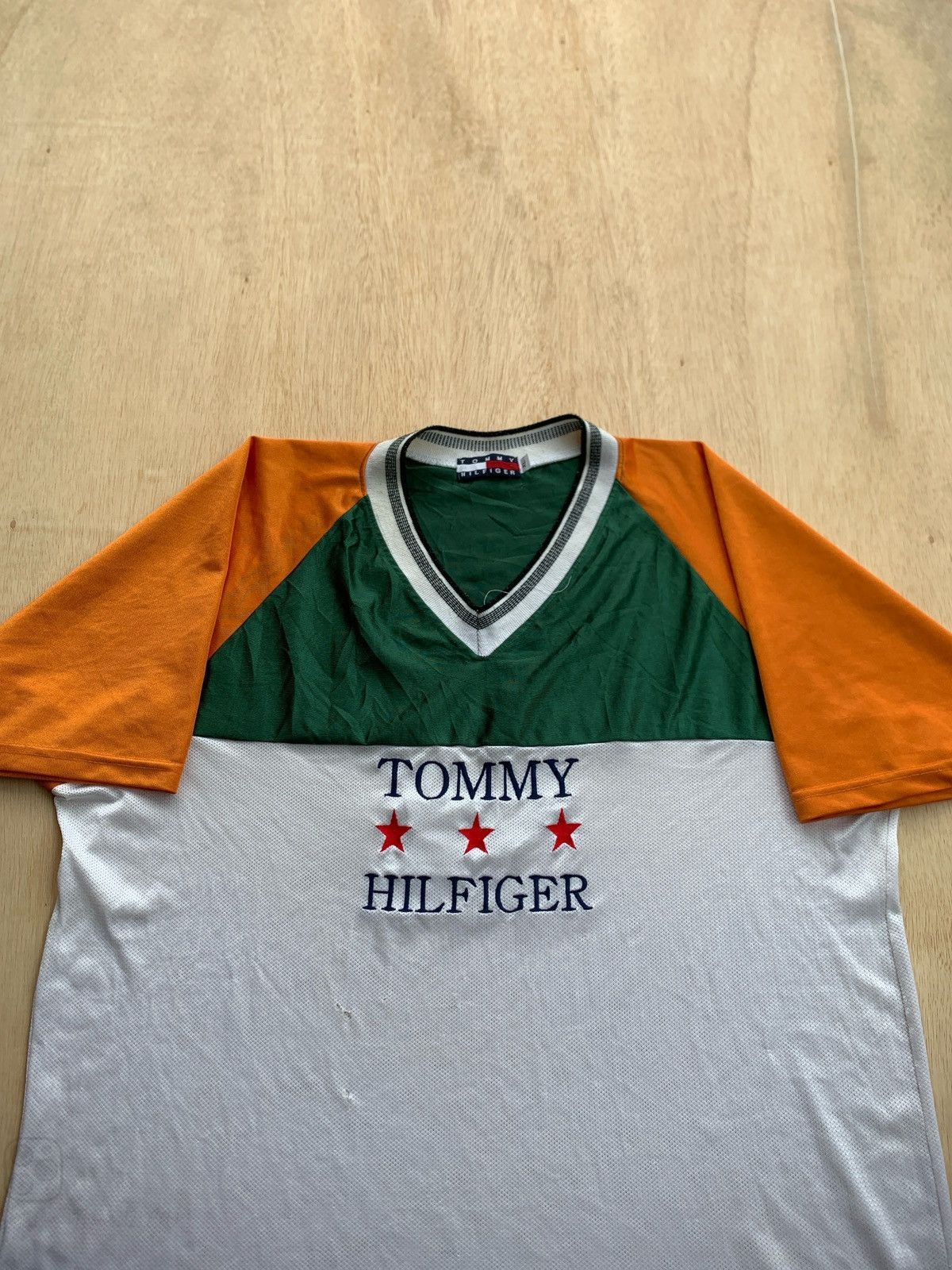 Japanese Brand × Tommy Hilfiger × Vintage Vintage Tommy Hilfiger Jersey Size US XL / EU 56 / 4 - 2 Thumbnail