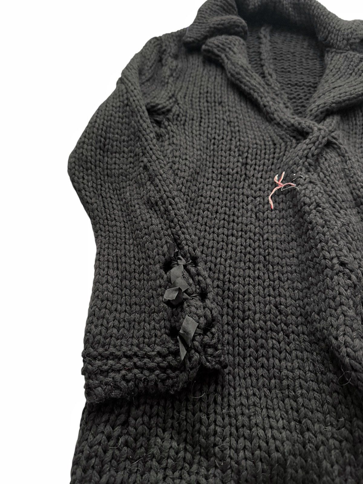 Greg Lauren 2012 OG “The Chunky Loner” Knitter Jacket (Cashmere Alpaca) Size US XS / EU 42 / 0 - 6 Thumbnail