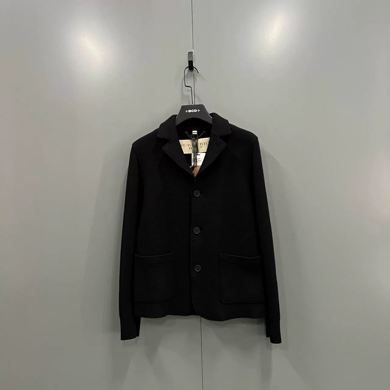 Burberry Burberry Black Wool Coat S Size US S / EU 44-46 / 1 - 1 Thumbnail
