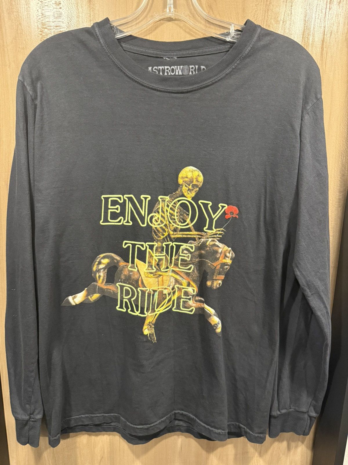 Travis Scott Travis Scott Enjoy The Ride Long Sleeve - Skeleton Carousel Size US S / EU 44-46 / 1 - 1 Thumbnail