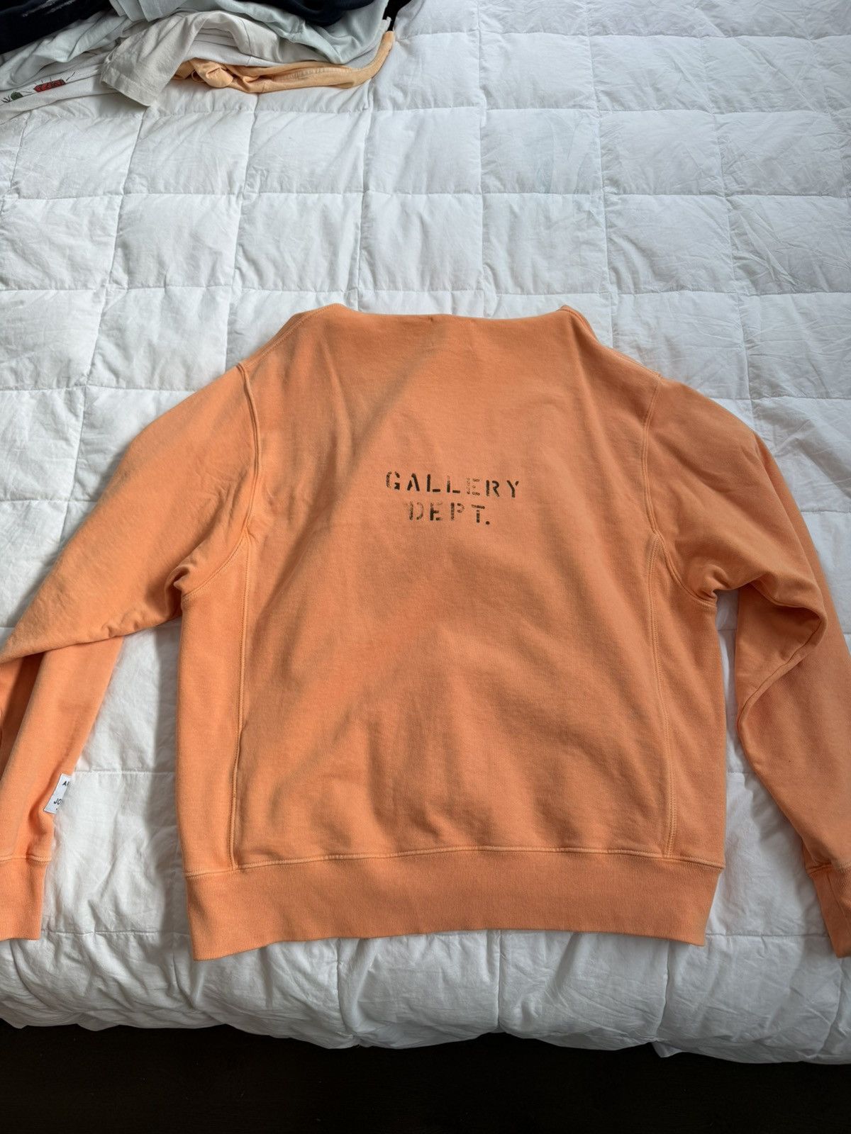 Gallery Dept. Gallery Dept logo orange hoodie Size US XL / EU 56 / 4 - 4 Thumbnail
