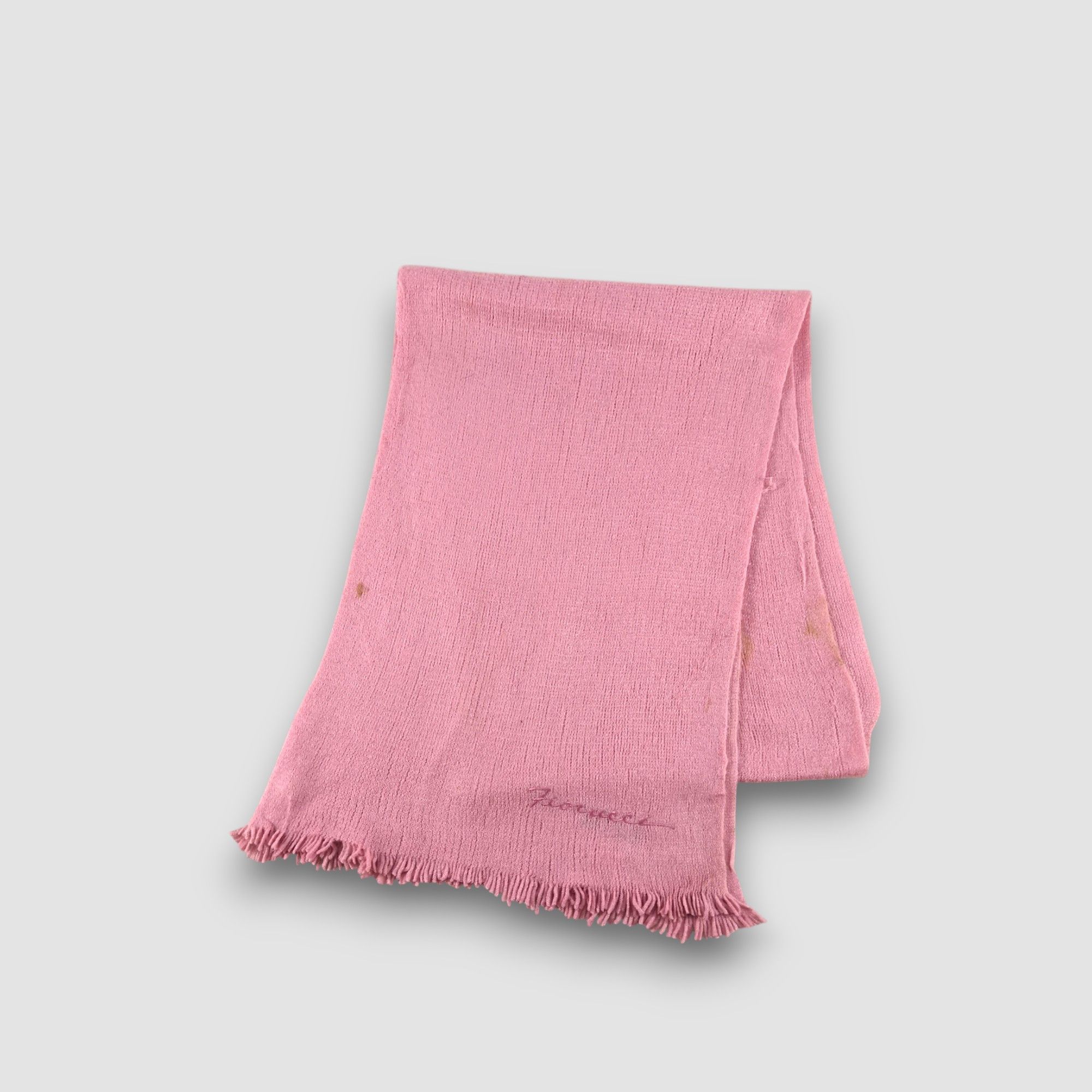 Fiorucci Vintage Fiorucci Scarf Muffler Wool Knit Winter Scarves Size ONE SIZE - 1 Thumbnail