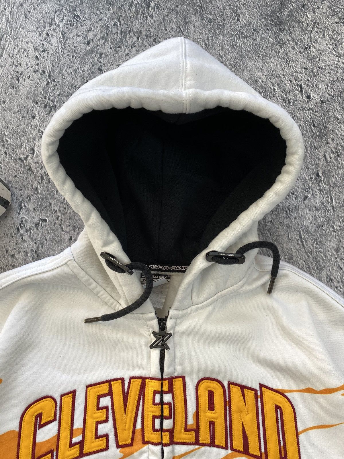 NBA × Vintage Vintage ZipWay Cleveland nba hoodie Size US XXL / EU 58 / 5 - 9 Thumbnail