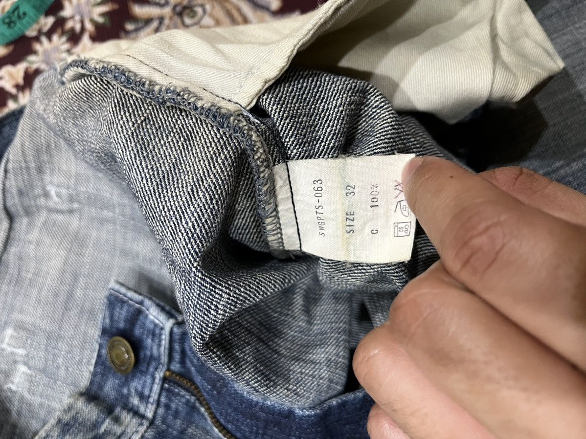 Swagger Swagger Japanese Brand Patchwork Denim Size US 34 / EU 50 - 18 Thumbnail
