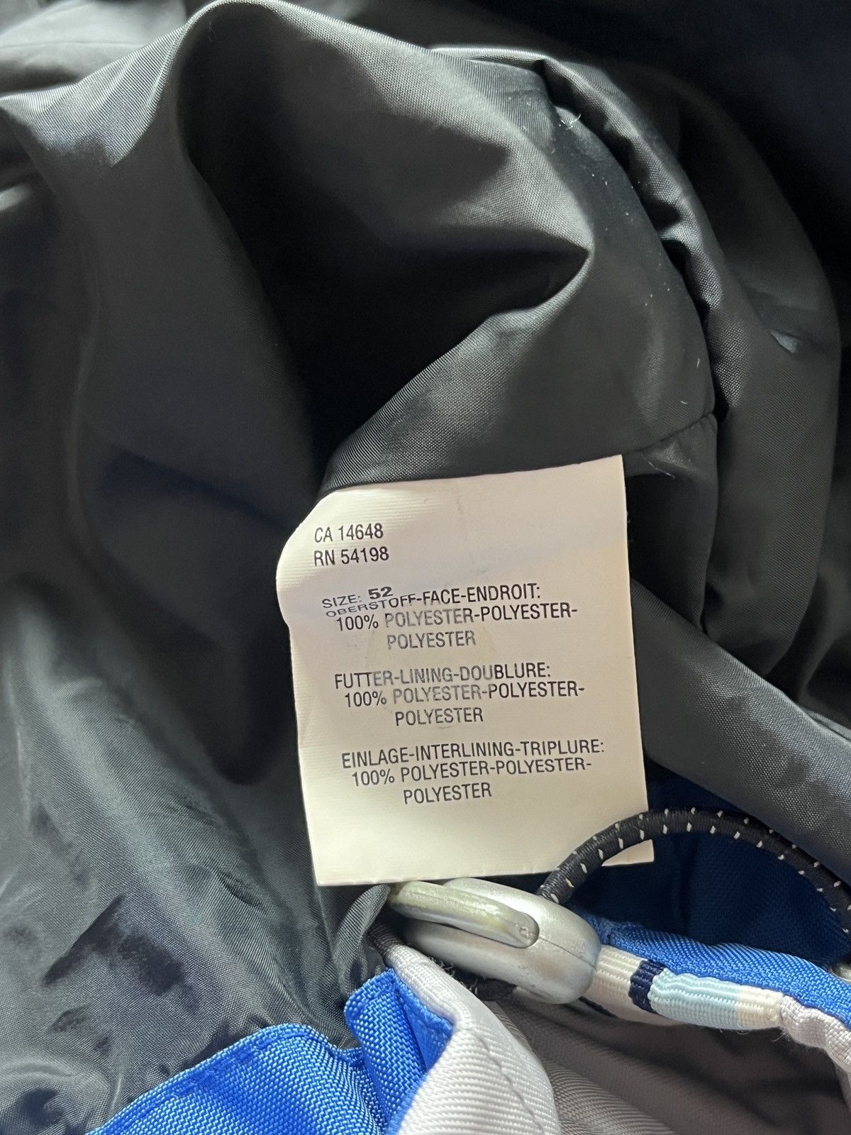 Bogner DDP Vintage BOGNER Jacket Blue White Hooded Ski Jacket Size US L / EU 52-54 / 3 - 8 Thumbnail
