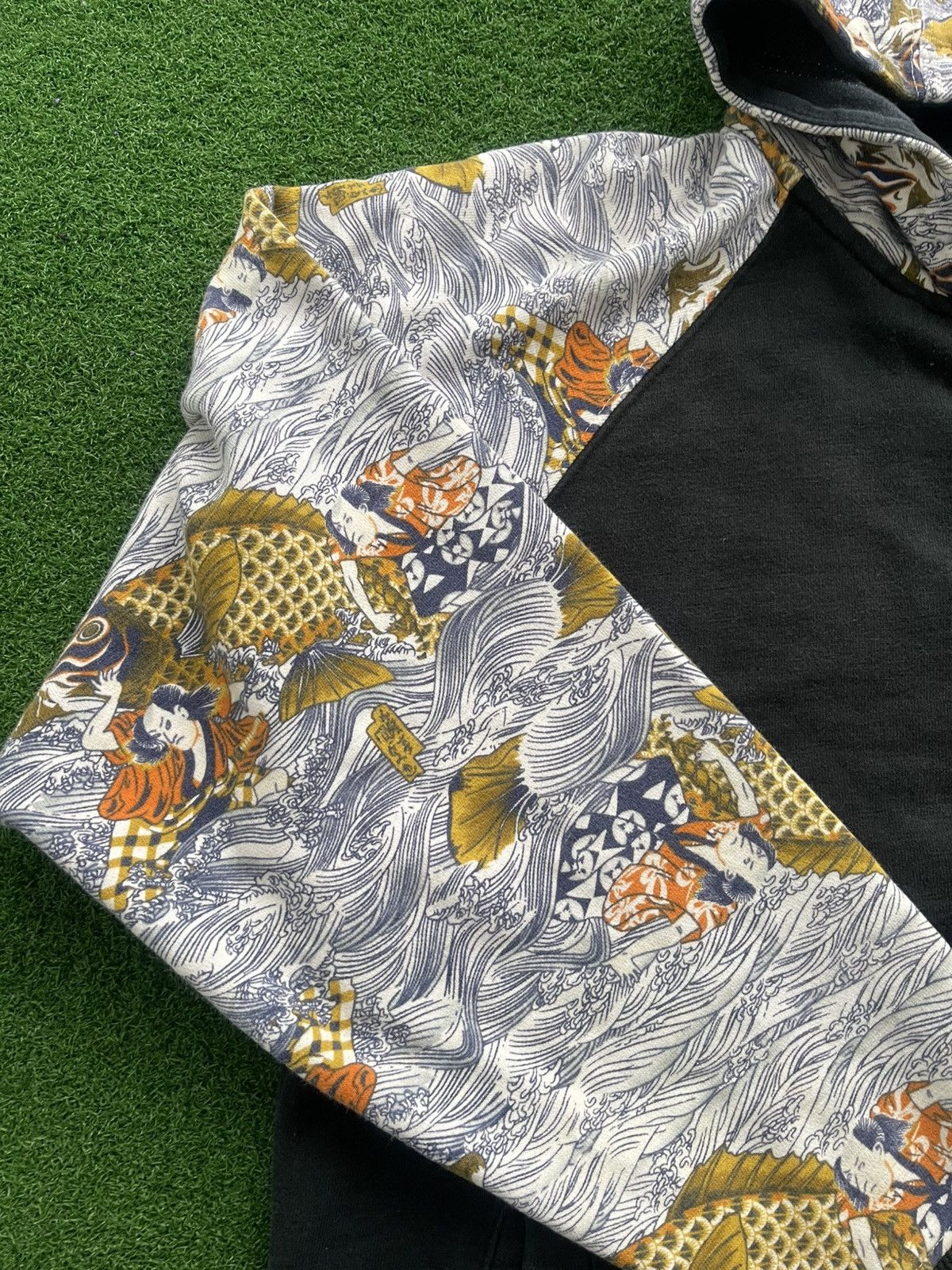 Japanese Brand × Vintage 🔥RARE🔥SUKAJAN KOI FISH KARAKURI TAMASHI EMBROIDERY Size US M / EU 48-50 / 2 - 8 Thumbnail