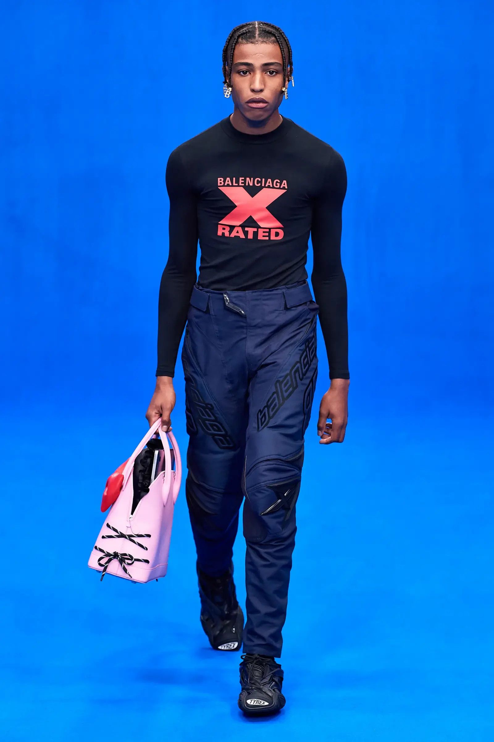 Balenciaga Balenciaga fitted top shirt X rated Sample piece SS20 Size US XS / EU 42 / 0 - 1 Thumbnail