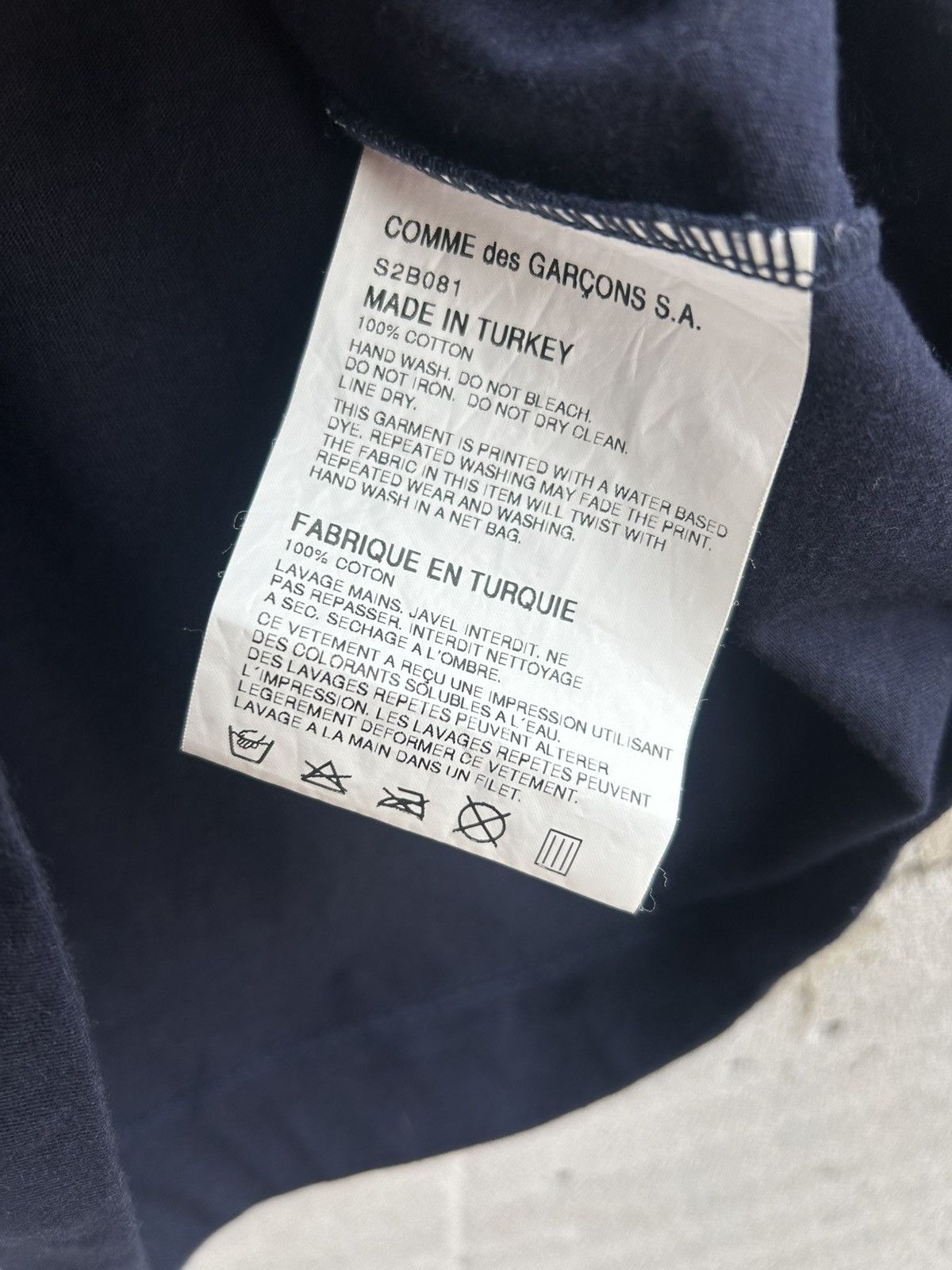 Comme des Garcons Comme Des Garcons T-shirt Size S / US 4 / IT 40 - 7 Thumbnail
