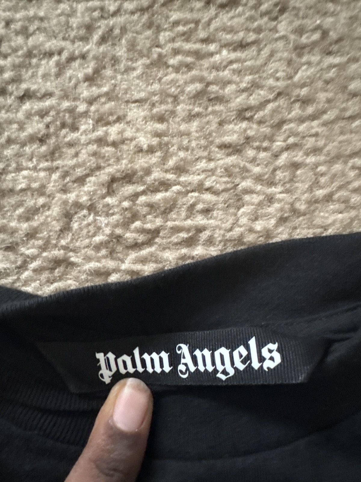 Palm Angels Palm Angels Paint Splatter Logo-Print Size US S / EU 44-46 / 1 - 3 Thumbnail