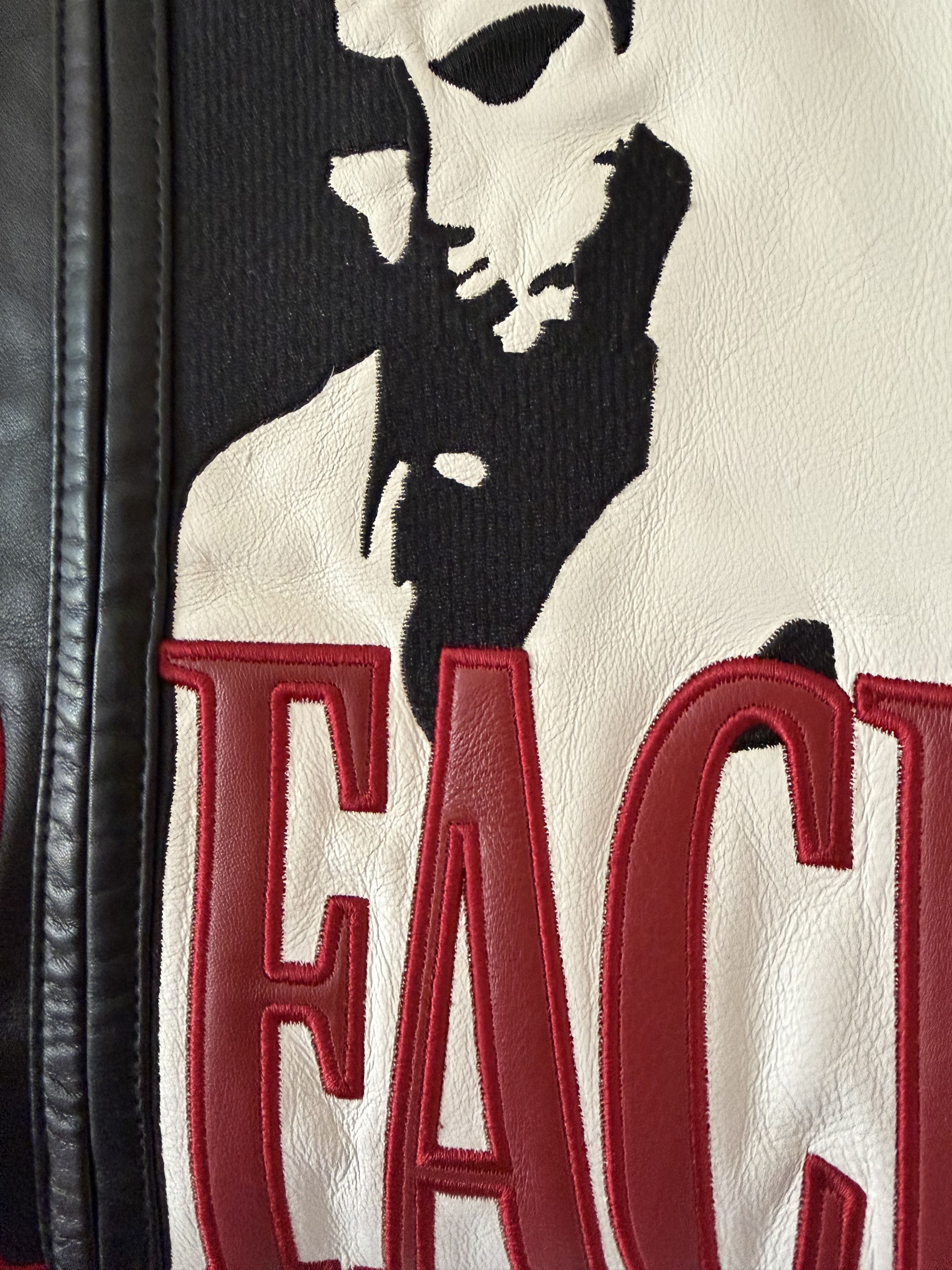 Supreme Supreme Scarface Embroidered Leather Jacket in Black Size US XL / EU 56 / 4 - 4 Thumbnail