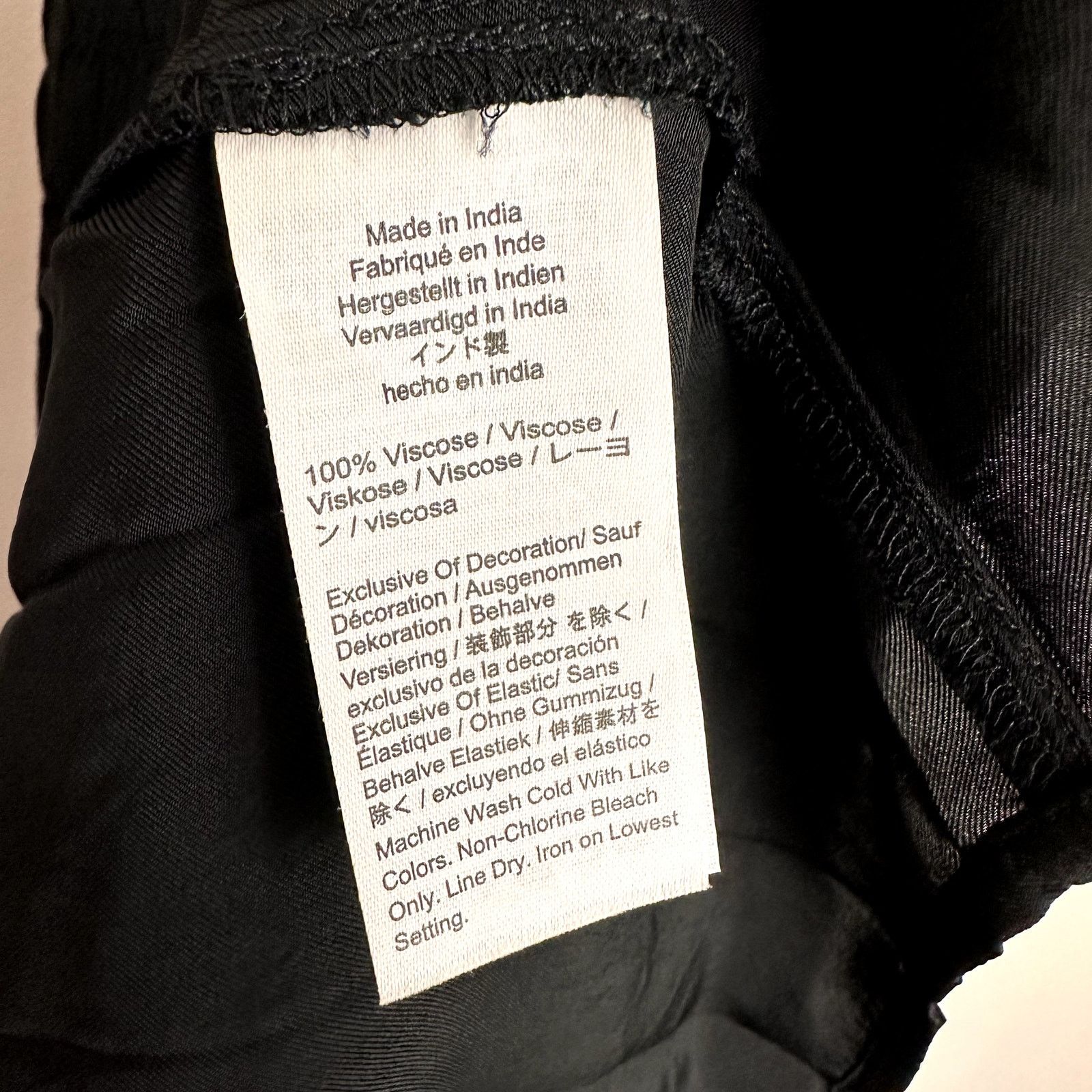 J.Crew J CREW Smocked Drop Waist Silky Midi Dress Black XXS NWT Size XXS / US 00 / IT 34 - 8 Thumbnail