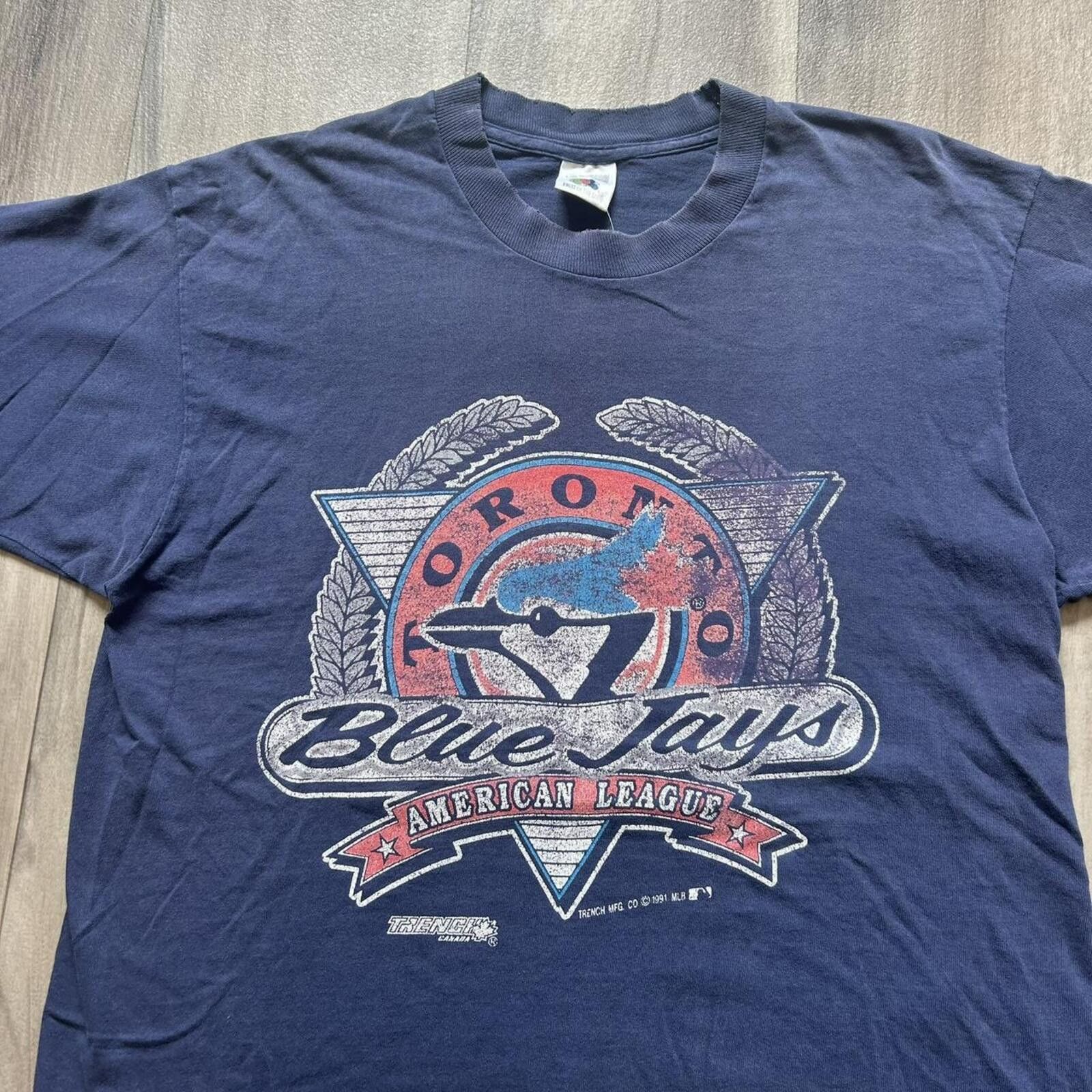 MLB MLB Men's Navy and Blue Tshirt Size US L / EU 52-54 / 3 - 2 Thumbnail