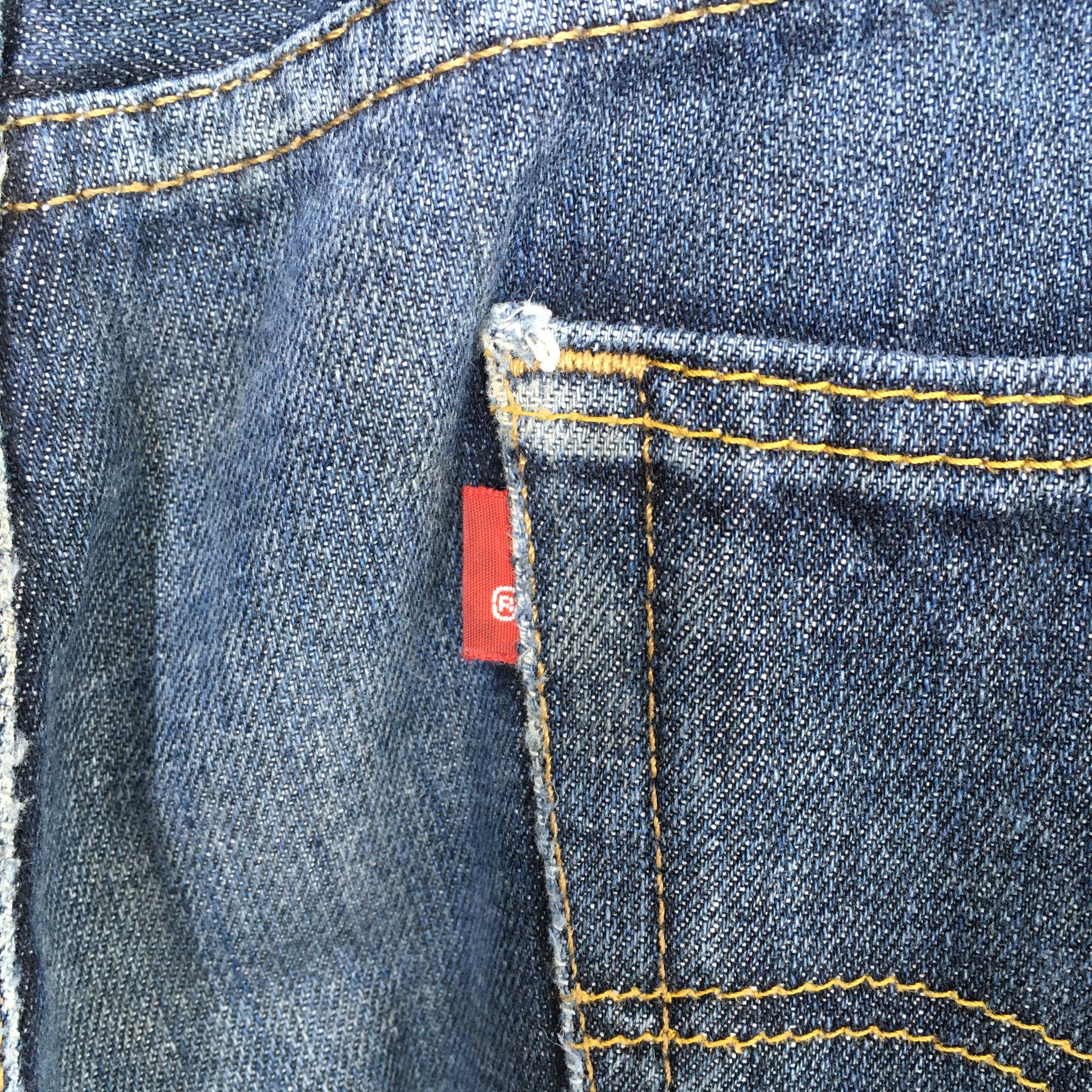 Levi's Size 34x30 Vintage Levi's 514 Straight Light Washed S211 Size US 34 / EU 50 - 16 Thumbnail