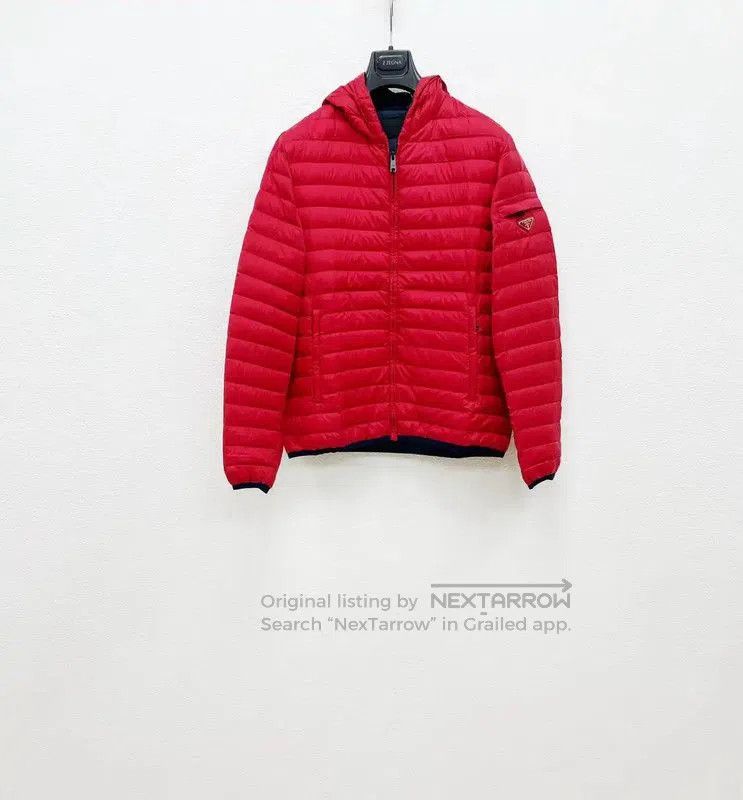 Prada Prada Red Long Sleeve Jacket for Men. Size US XL / EU 56 / 4 - 1 Thumbnail