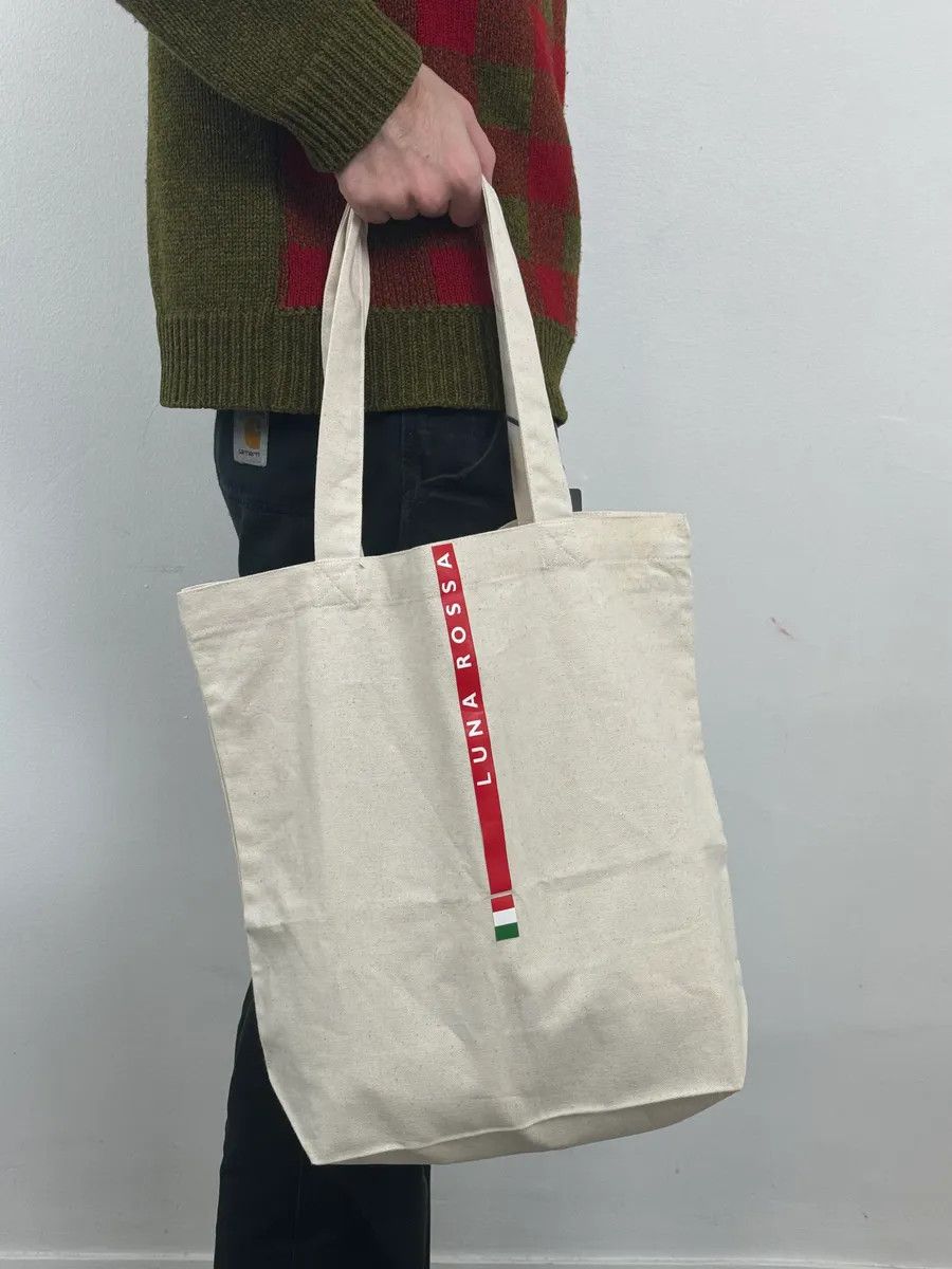 Prada 2000s Prada Luna Rossa Beige Canva Tote Bag Size ONE SIZE - 3 Thumbnail