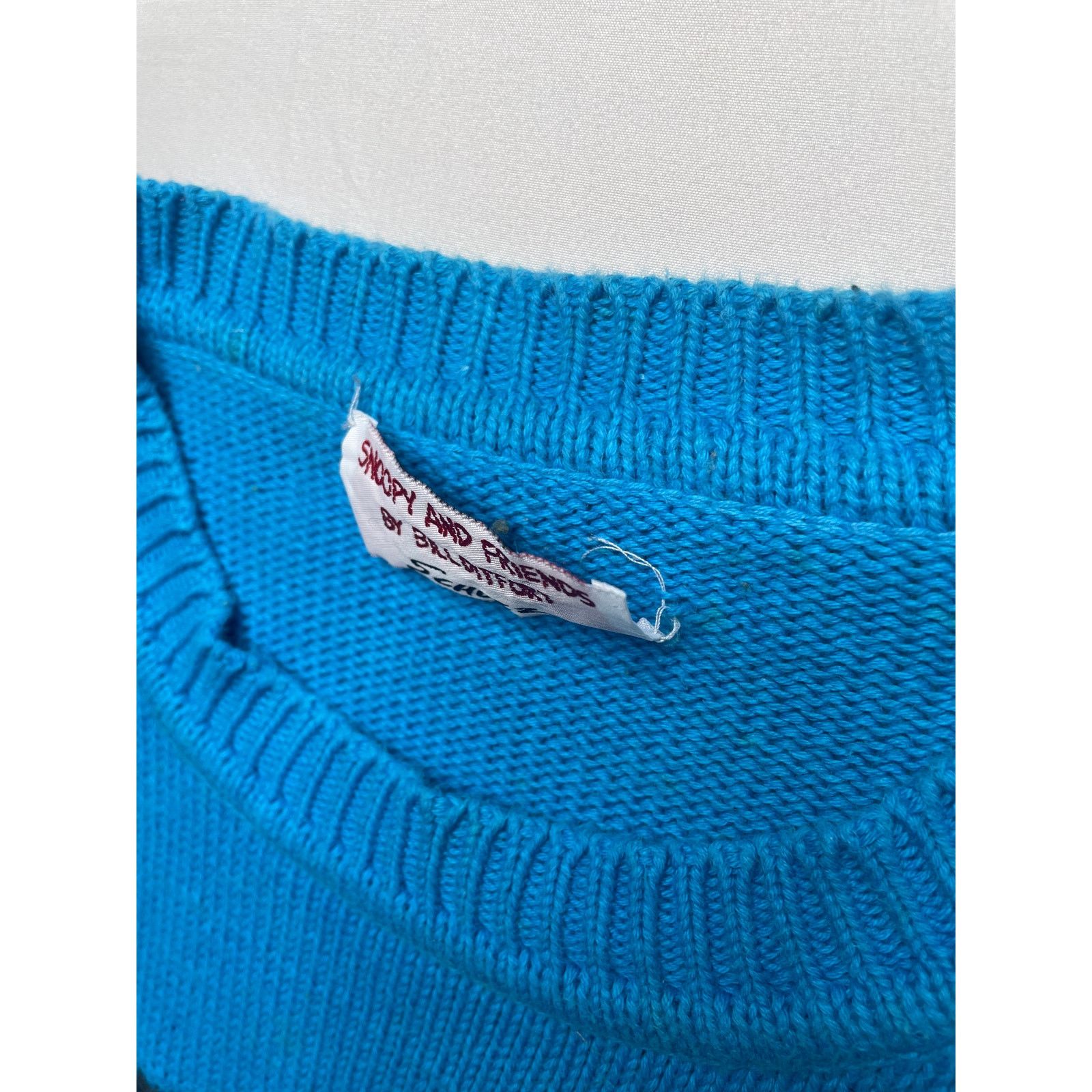 Other 80’s 90’s Snoopy and Friends by Bill Ditfort Schulz Sweater Size US L / EU 52-54 / 3 - 11 Thumbnail