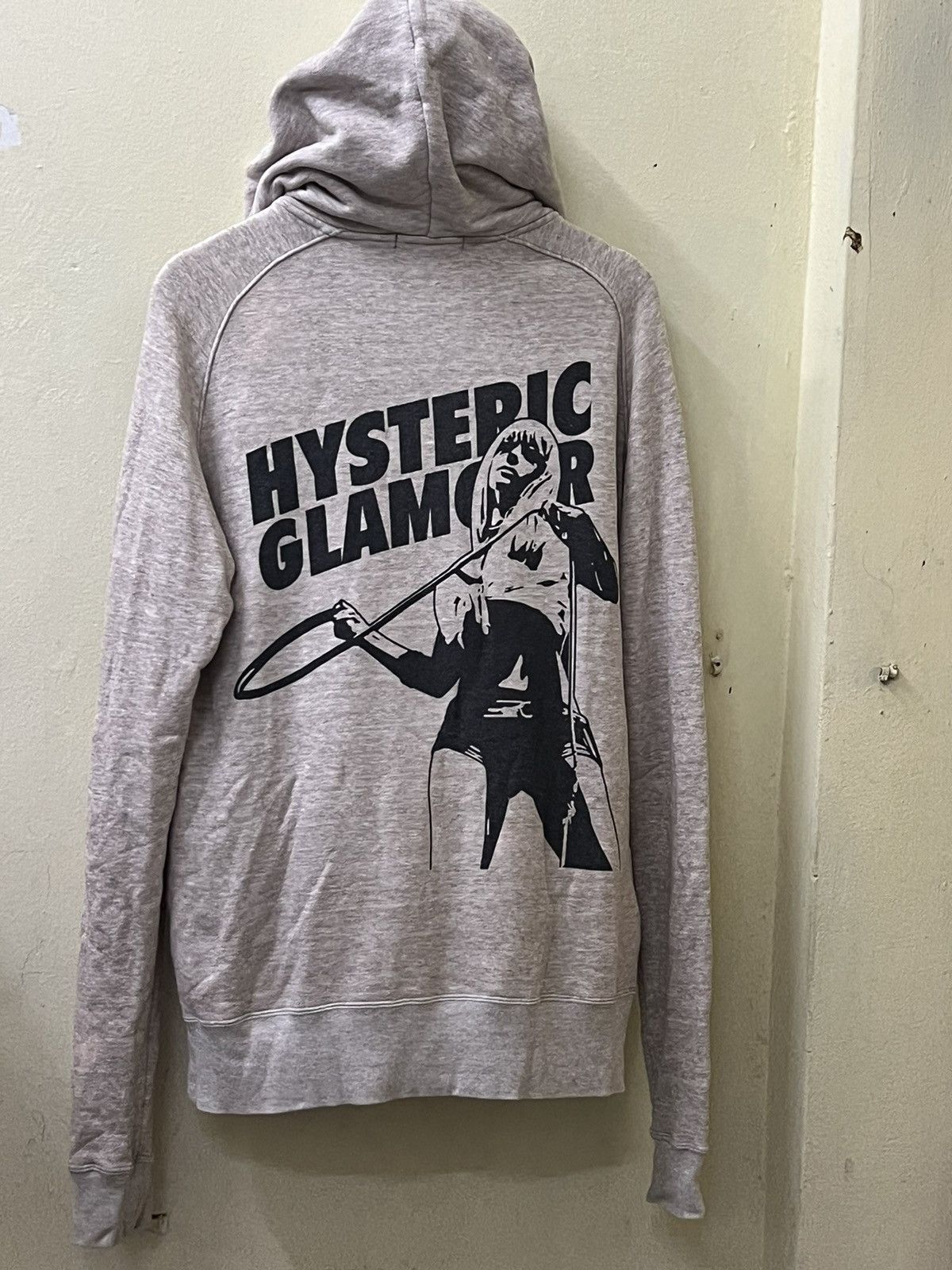Hysteric Glamour × Vintage Hysteric Glamour zipper hoodie grey spell out authentic Size US M / EU 48-50 / 2 - 5 Thumbnail