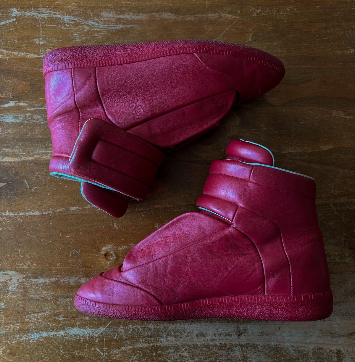 Maison Margiela Maison Margiela Futures in red Size US 9 / EU 42 - 4 Thumbnail