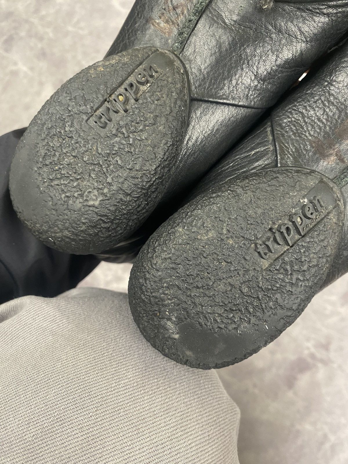 Trippen Trippen Leather Black High Avant-garde Grange Boots Size: 40 Size US 7 / EU 40 - 10 Thumbnail