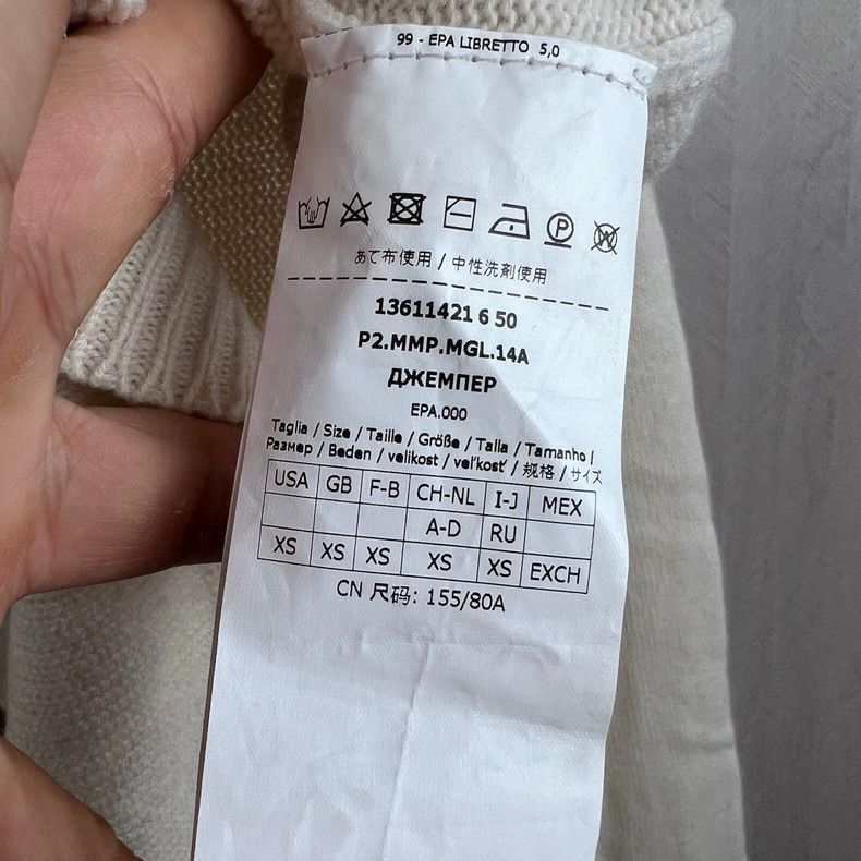 Loewe Loewe Gray fake two small logo sweaters Size S / US 4 / IT 40 - 4 Thumbnail