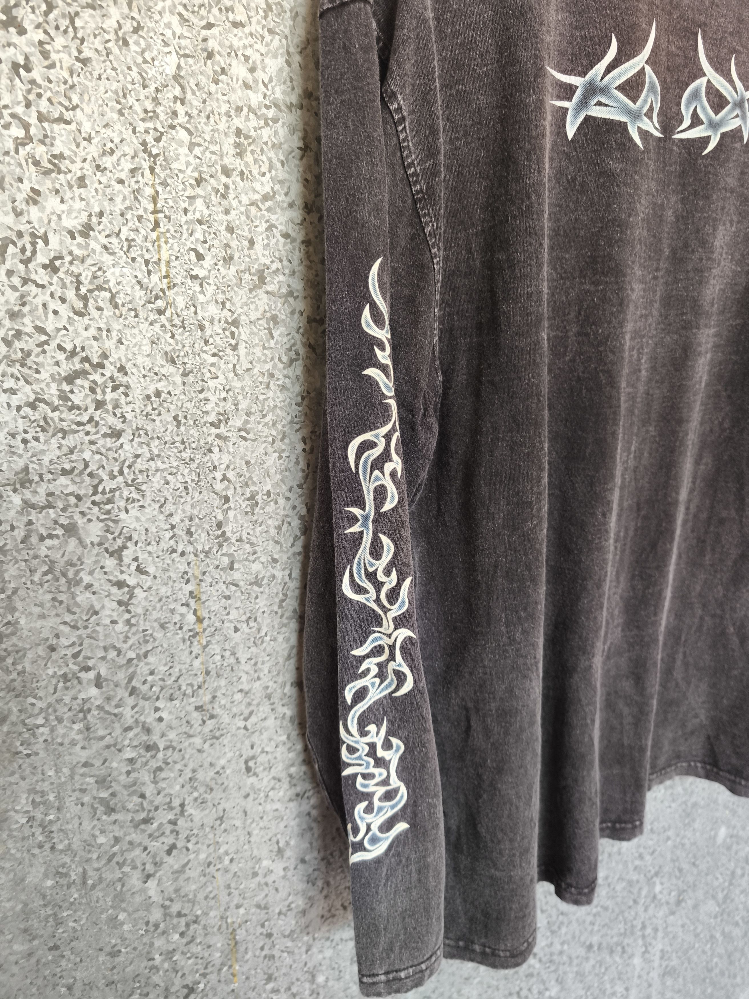 If Six Was Nine 🔥 Vintage Cross Keys t shirt LGB long sleeve sun faded Size US L / EU 52-54 / 3 - 6 Thumbnail