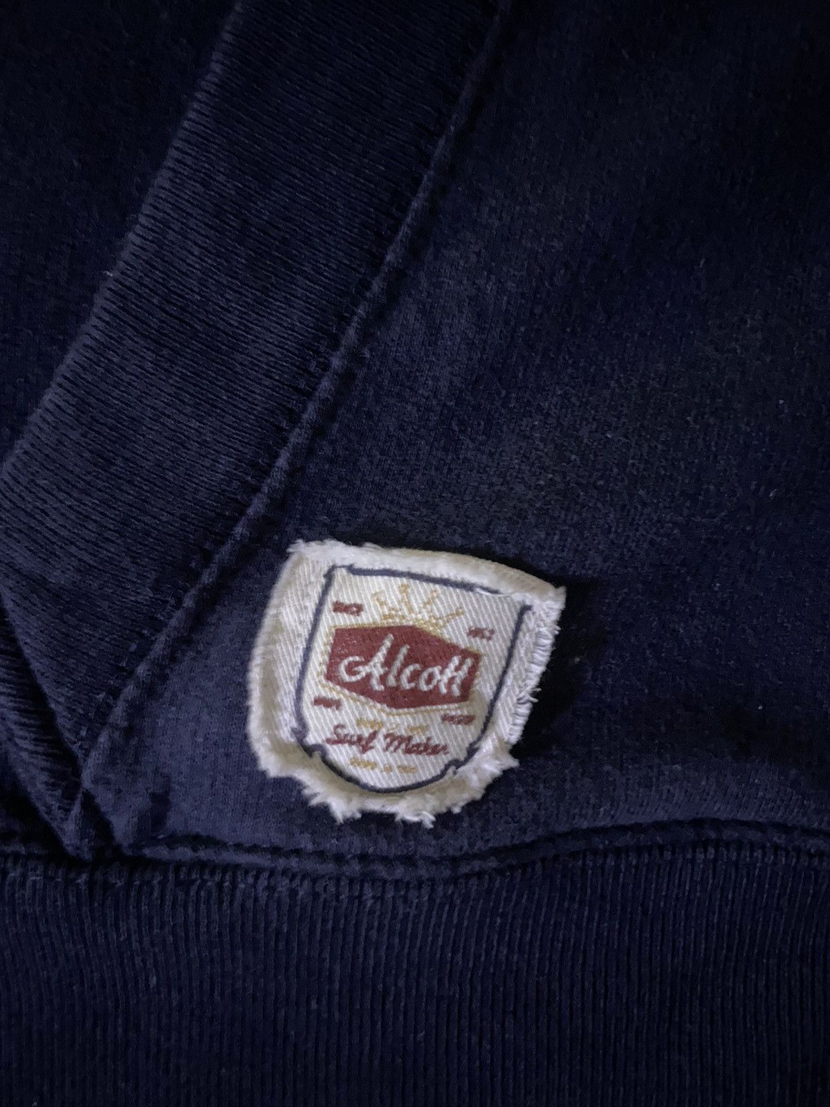 Japanese Brand × Vintage Japanese Brand ALCOTT Sleeve Les Hoodie Size US L / EU 52-54 / 3 - 4 Thumbnail