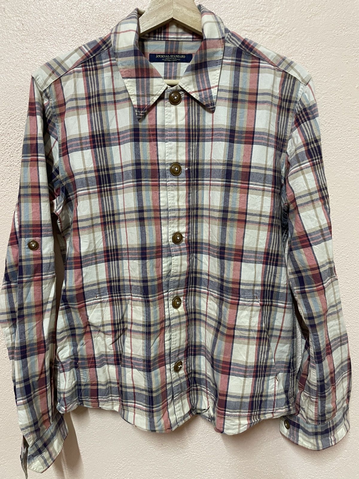 Japanese Brand × Journal Standard Journal Standard Madras Rockabilly Plaids & Checks Workwear Size US M / EU 48-50 / 2 - 7 Thumbnail