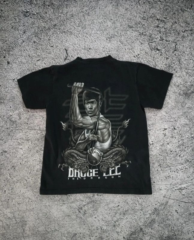 Japanese Brand × Vintage Vintage t shirt Bruce Lee Size US M / EU 48-50 / 2 - 2 Thumbnail