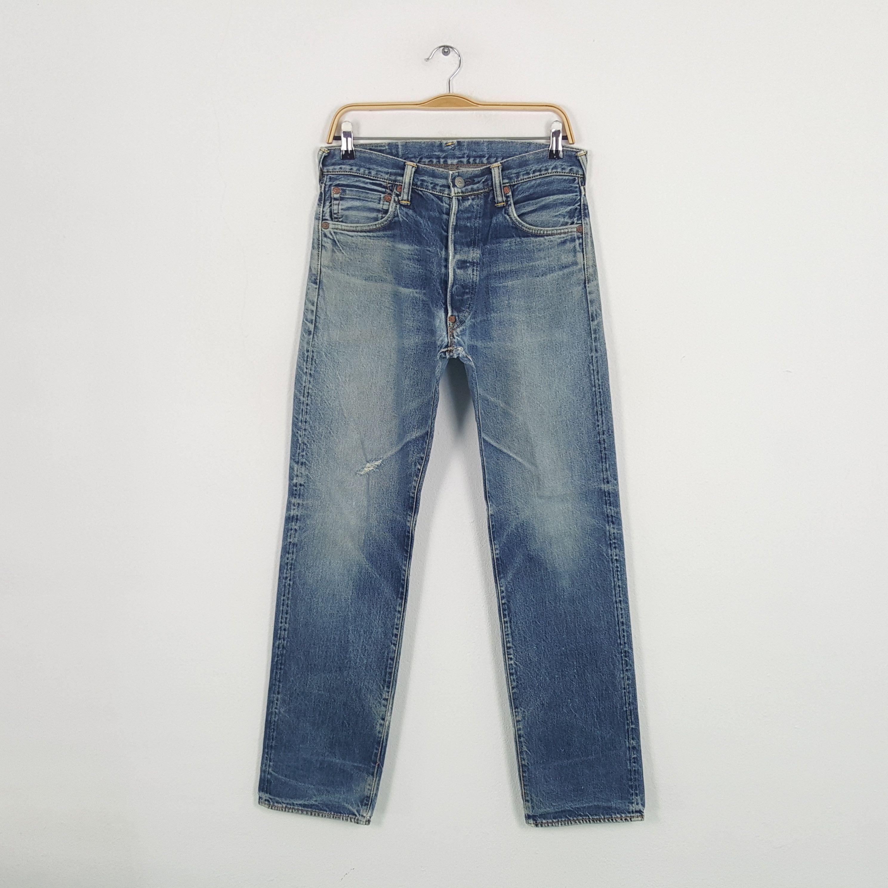 Evisu Vintage Evisu Japanese Brand Custom Art Denim Jeans Size US 31 - 4 Thumbnail
