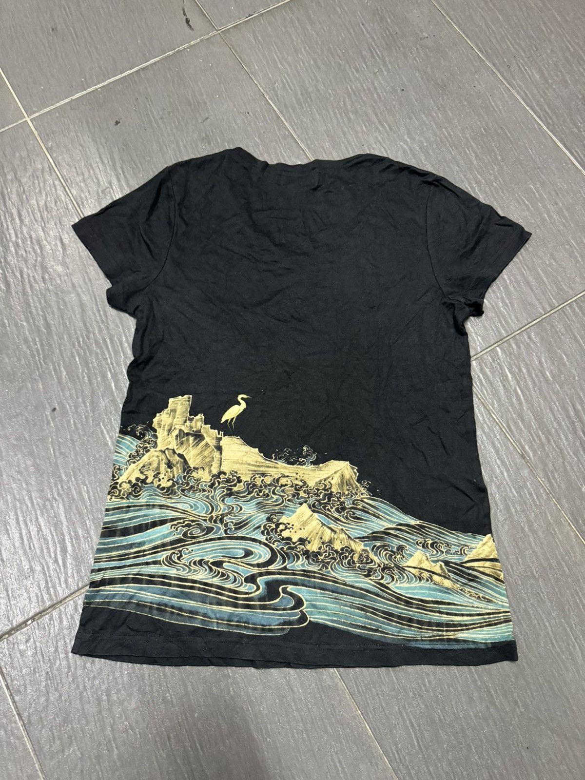Japanese Brand MASHMANIA PRINTED TSHIRT Size US S / EU 44-46 / 1 - 4 Thumbnail
