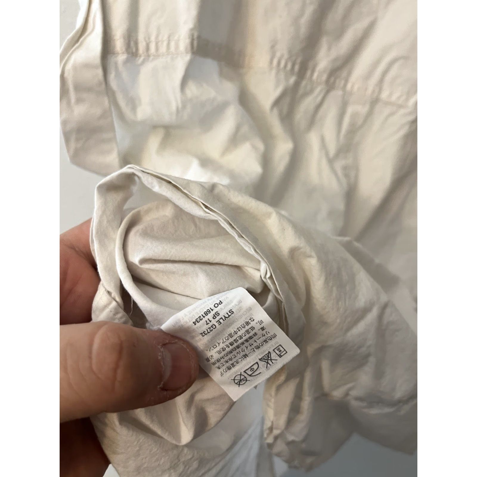 J.Crew VINTAGE J.CREW Cap Sleeve Striped Button Down Blouse Size 10 White Casual Womens Size L / US 10 / IT 46 - 6 Thumbnail