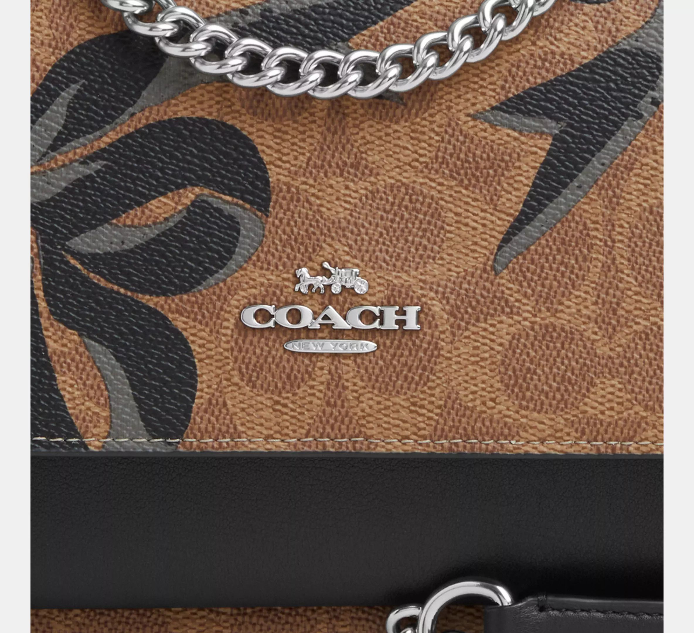 Coach Klare Crossbody Bag In Signature Canvas With Bow Print CY649 Size ONE SIZE - 15 Thumbnail