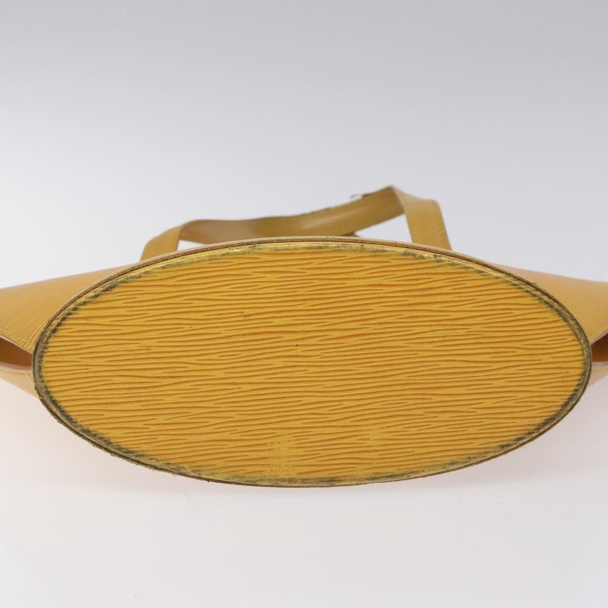 Louis Vuitton LOUIS VUITTON Epi Saint Jacques Hand Bag Yellow M52279 Size ONE SIZE - 9 Thumbnail