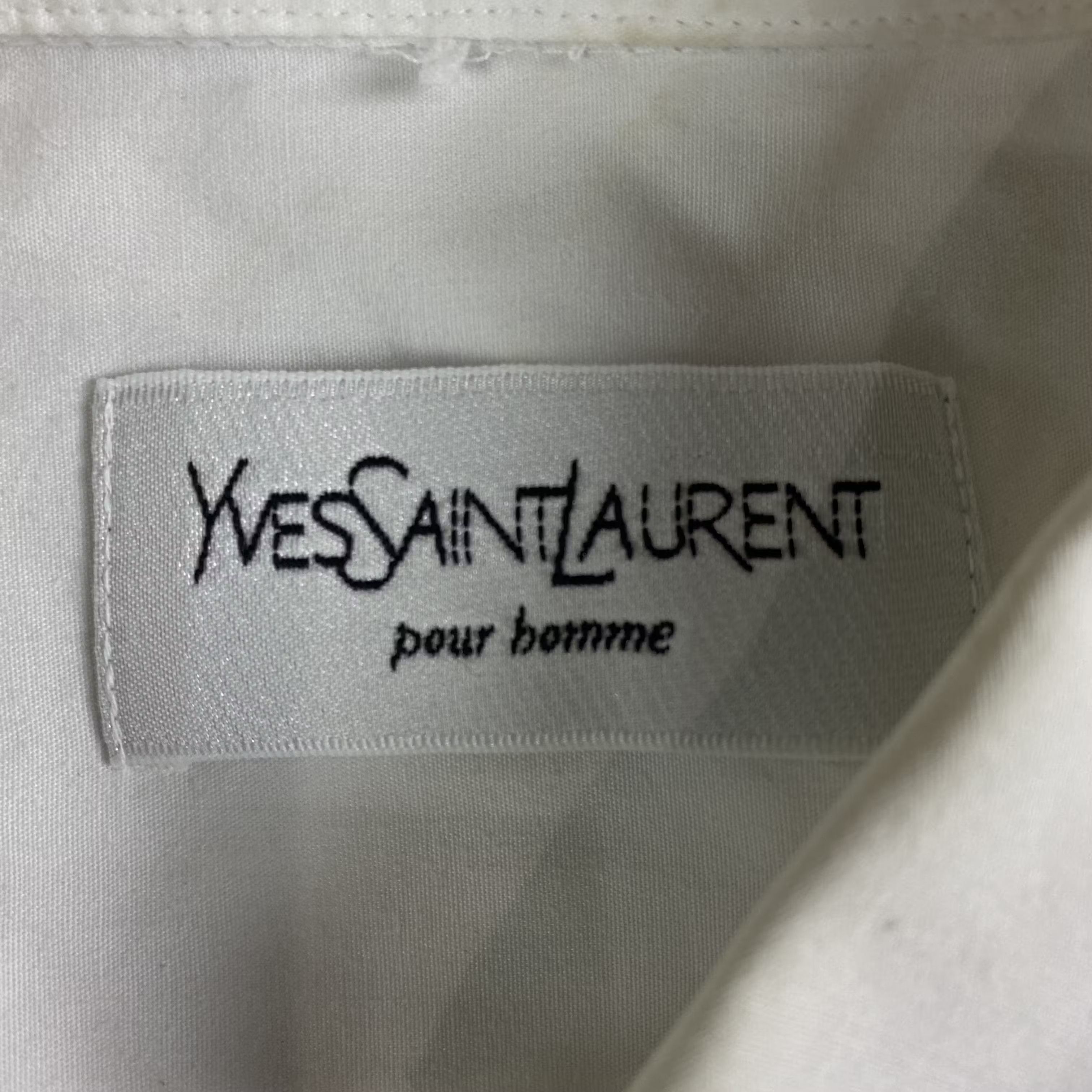 Vintage × Yves Saint Laurent Mens Shirt Long Sleeve Yves Saint Laurent Vintage Size XL Size US XL / EU 56 / 4 - 8 Thumbnail