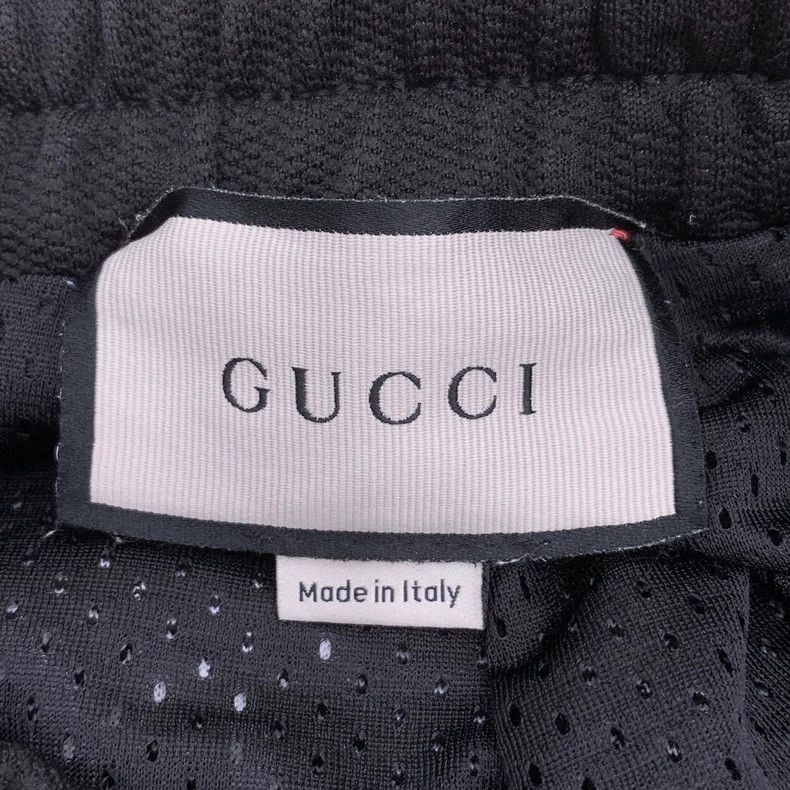 Gucci Gucci Size XS Black side stripe logo jiaxad full print dra Size US 27 - 5 Thumbnail