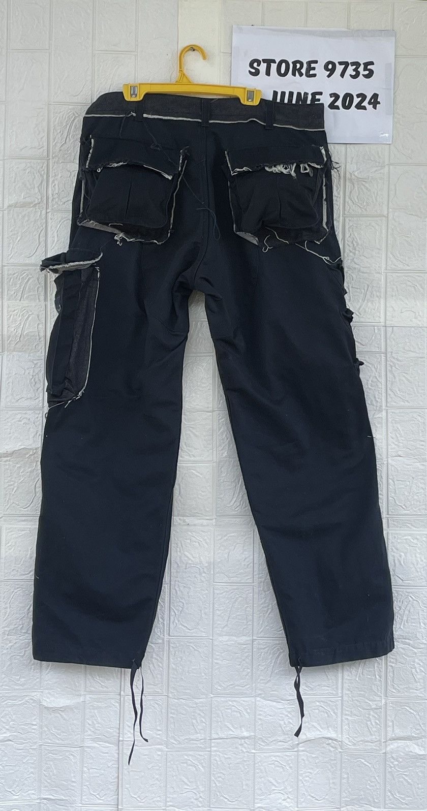 Japanese Brand Vintage Pacthwork Cargo Pant Size US 36 / EU 52 - 3 Thumbnail