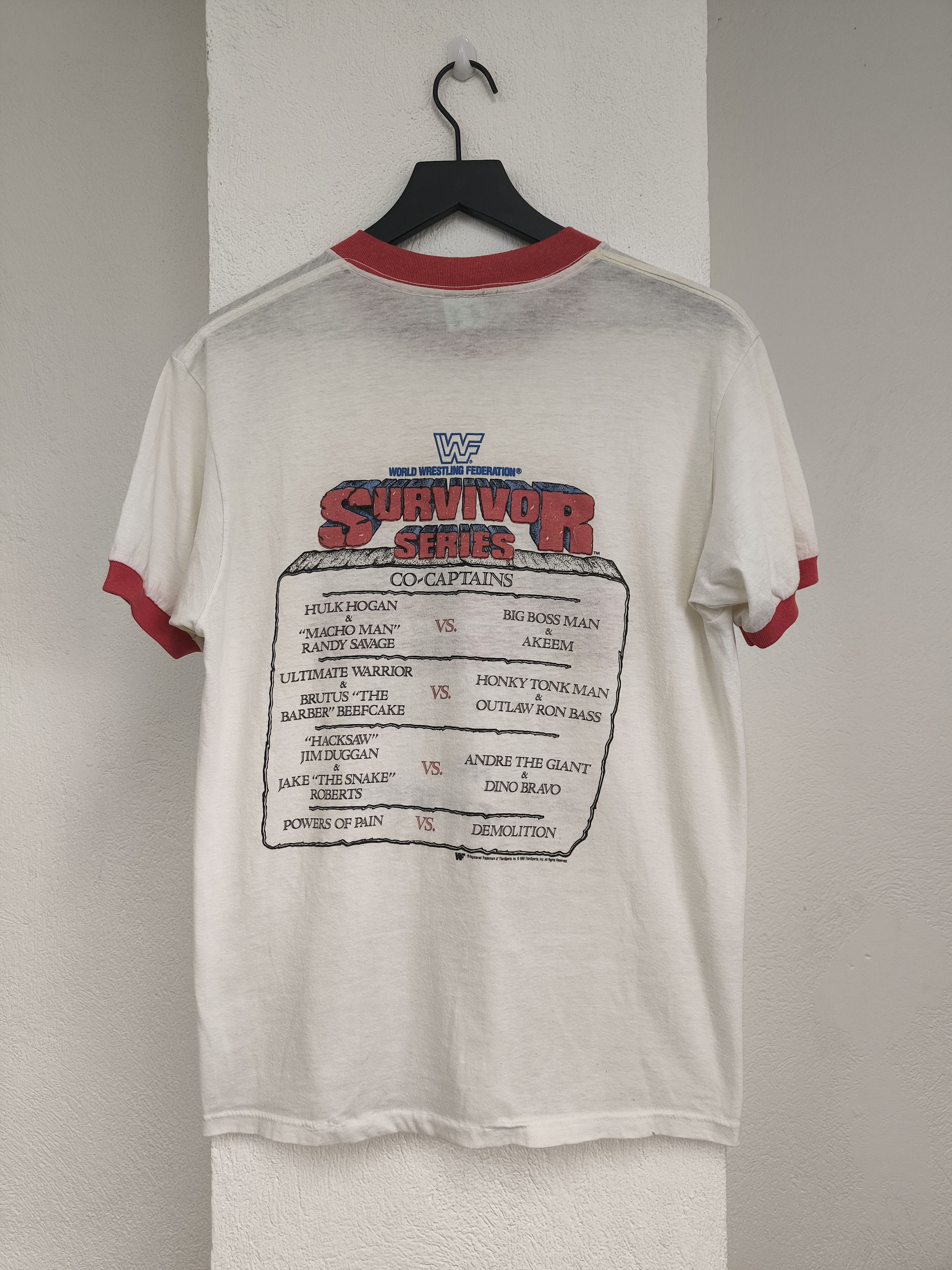WWF Vintage 1988 WWF Survivor Series Size US XL / EU 56 / 4 - 2 Thumbnail