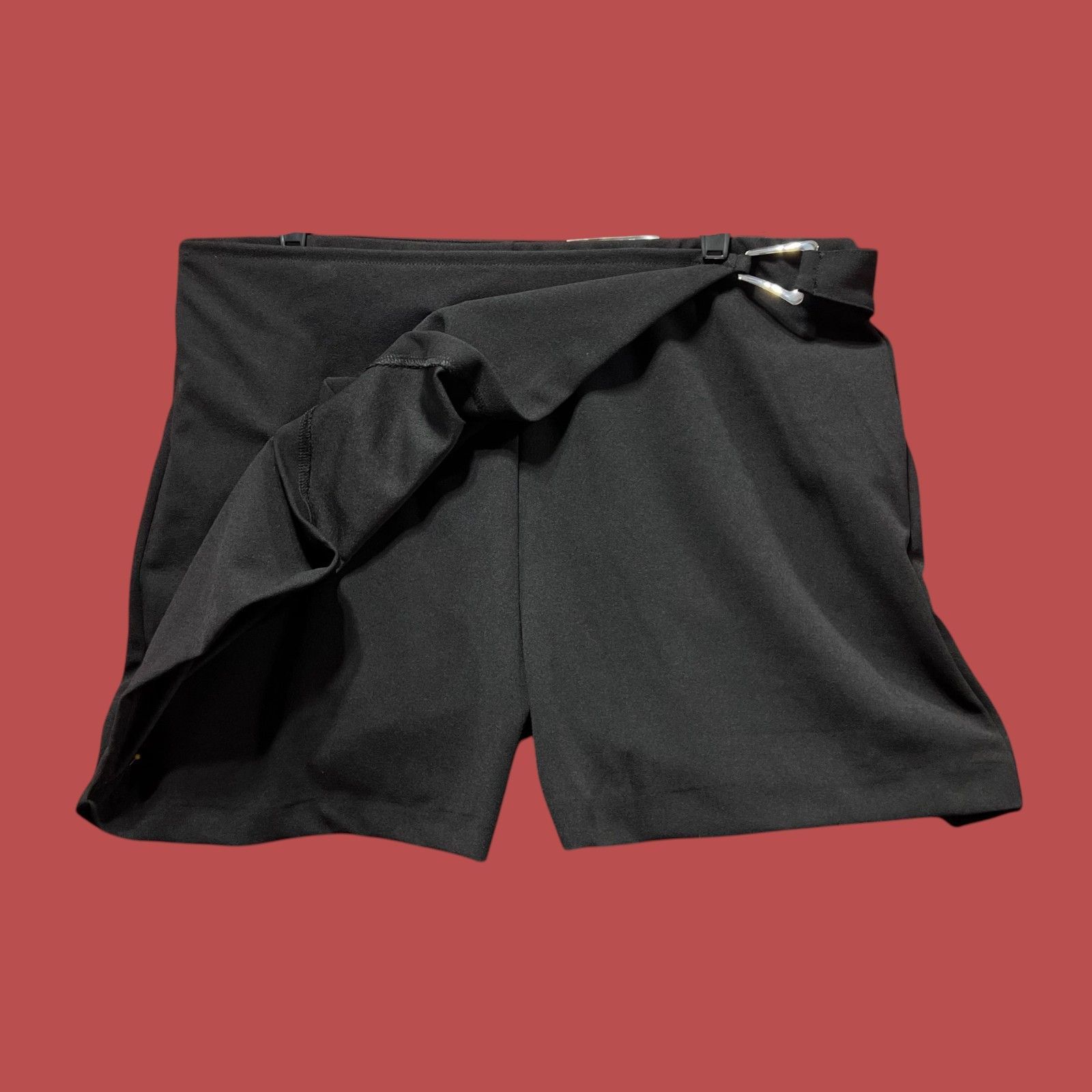 Other Bold Elements - Women's Mid-Rise Skort - Black - Extra Large Size 38" / US 16 / IT 52 - 13 Thumbnail
