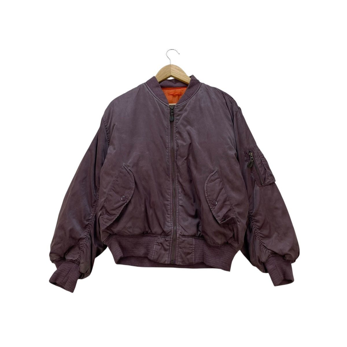 Japanese Brand 🔥Vintage Japanese Brand Bomber Ma 1 Jacket Size US M / EU 48-50 / 2 - 1 Thumbnail