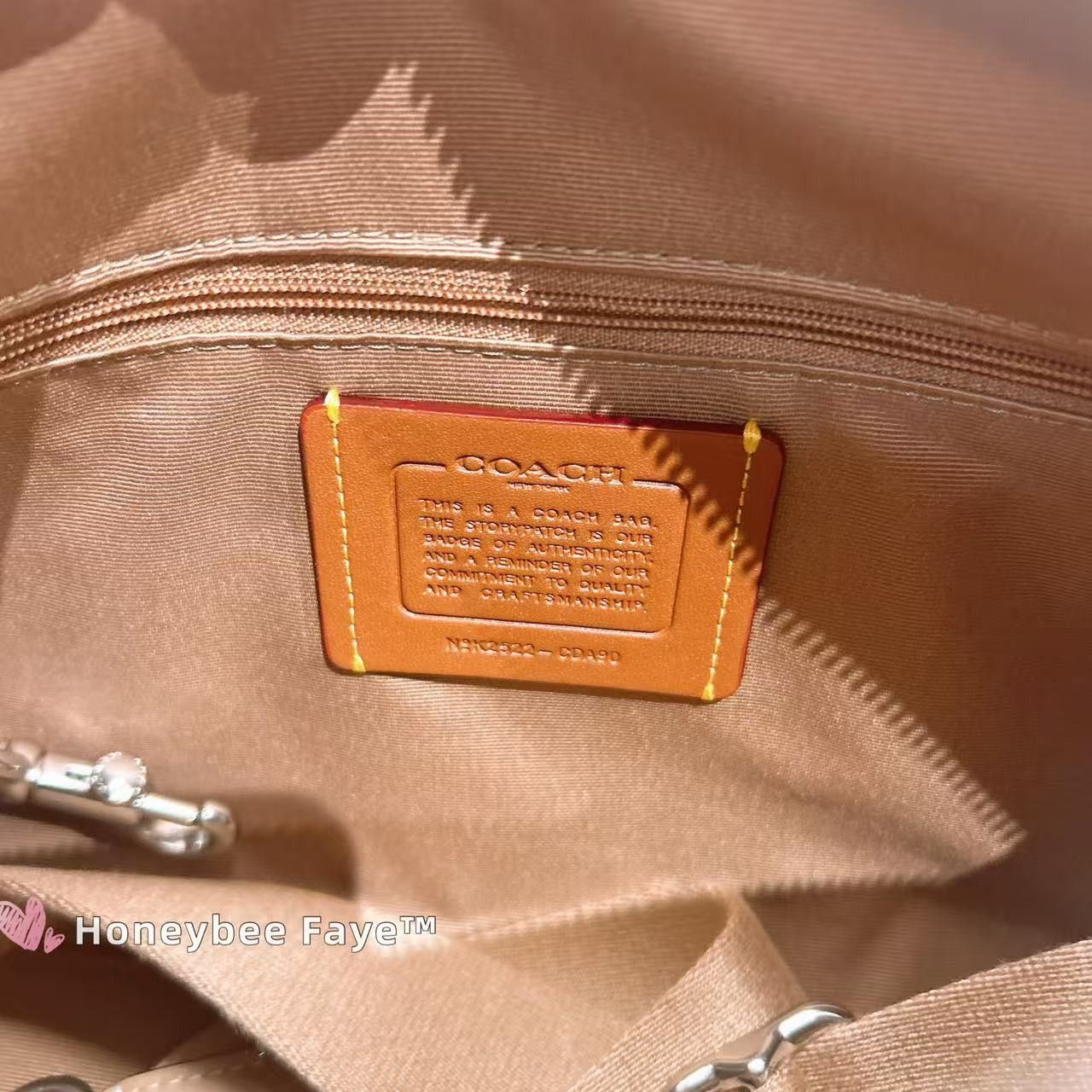 Coach Rowan Satchel Bag In Rainbow Signature Canvas CDA90 Size ONE SIZE - 5 Thumbnail