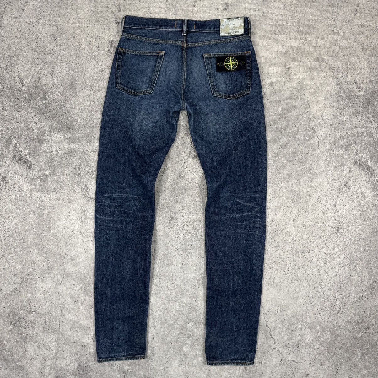 Stone Island × Vintage Stone Island Slim Fit Denim Jeans 30x34 Size US 30 / EU 46 - 1 Thumbnail