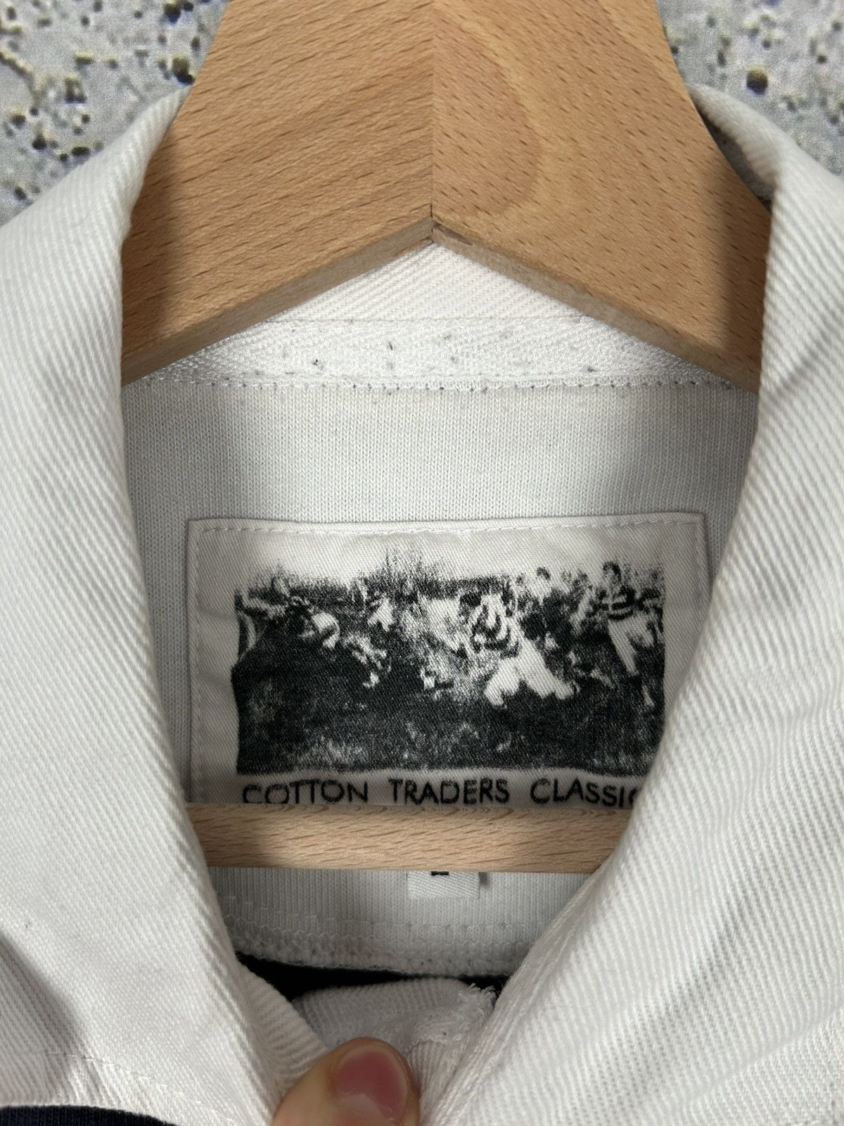 Cotton Traders Vintage Cotton Traders Rugby Polo Jersey 90s Sportswear Size US L / EU 52-54 / 3 - 5 Thumbnail