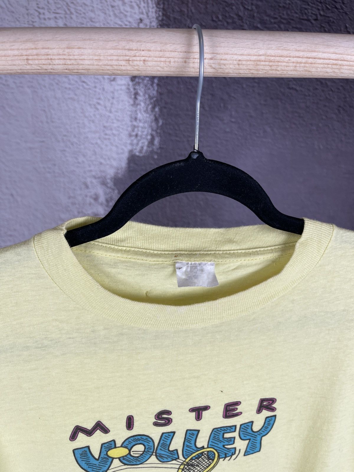 Band Tees Mister Volley vintage Don’t worry tennis big logo tee Size US L / EU 52-54 / 3 - 7 Thumbnail