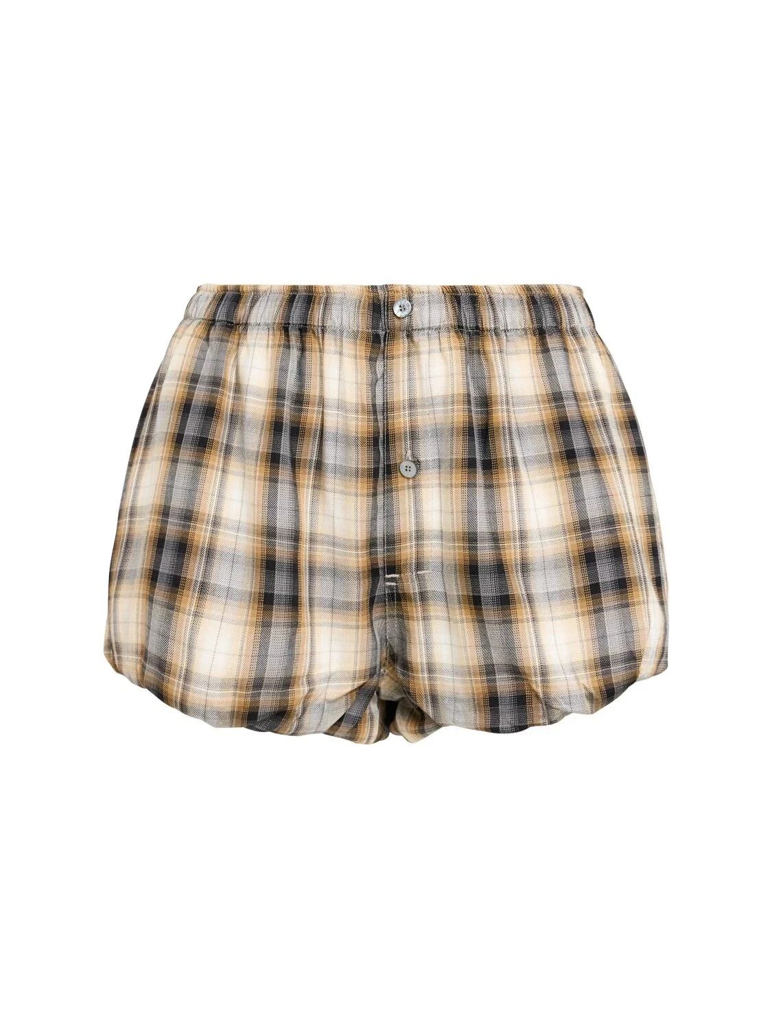 ACNE STUDIOS $420 Pebby Beige Shorts New & Authentic
