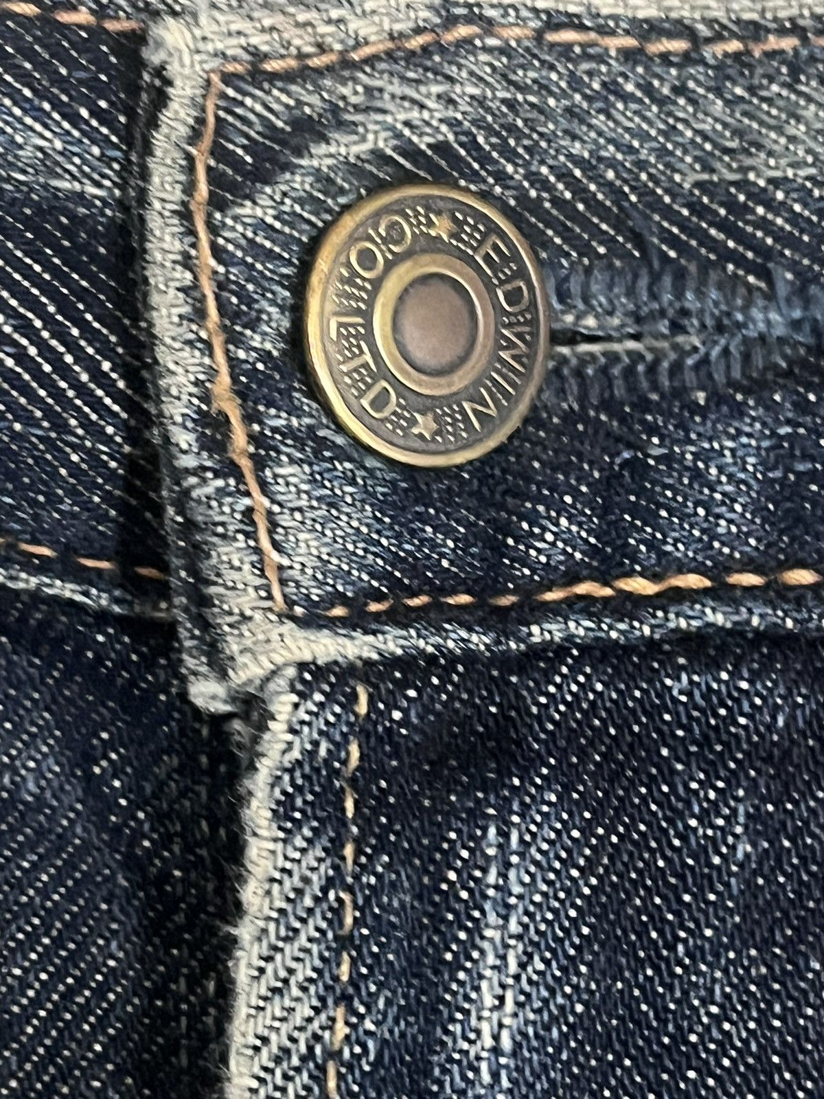 Edwin Vintage Edwin 503 Distress Style Denim Size US 34 / EU 50 - 6 Thumbnail