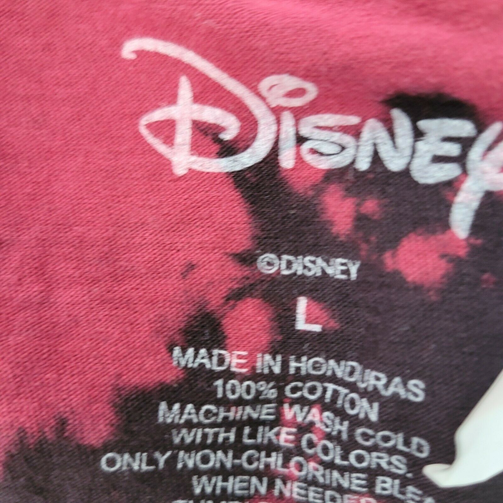 Disney Men's Mickey Mouse Tie Dyed Shirt. Large Size US L / EU 52-54 / 3 - 4 Thumbnail