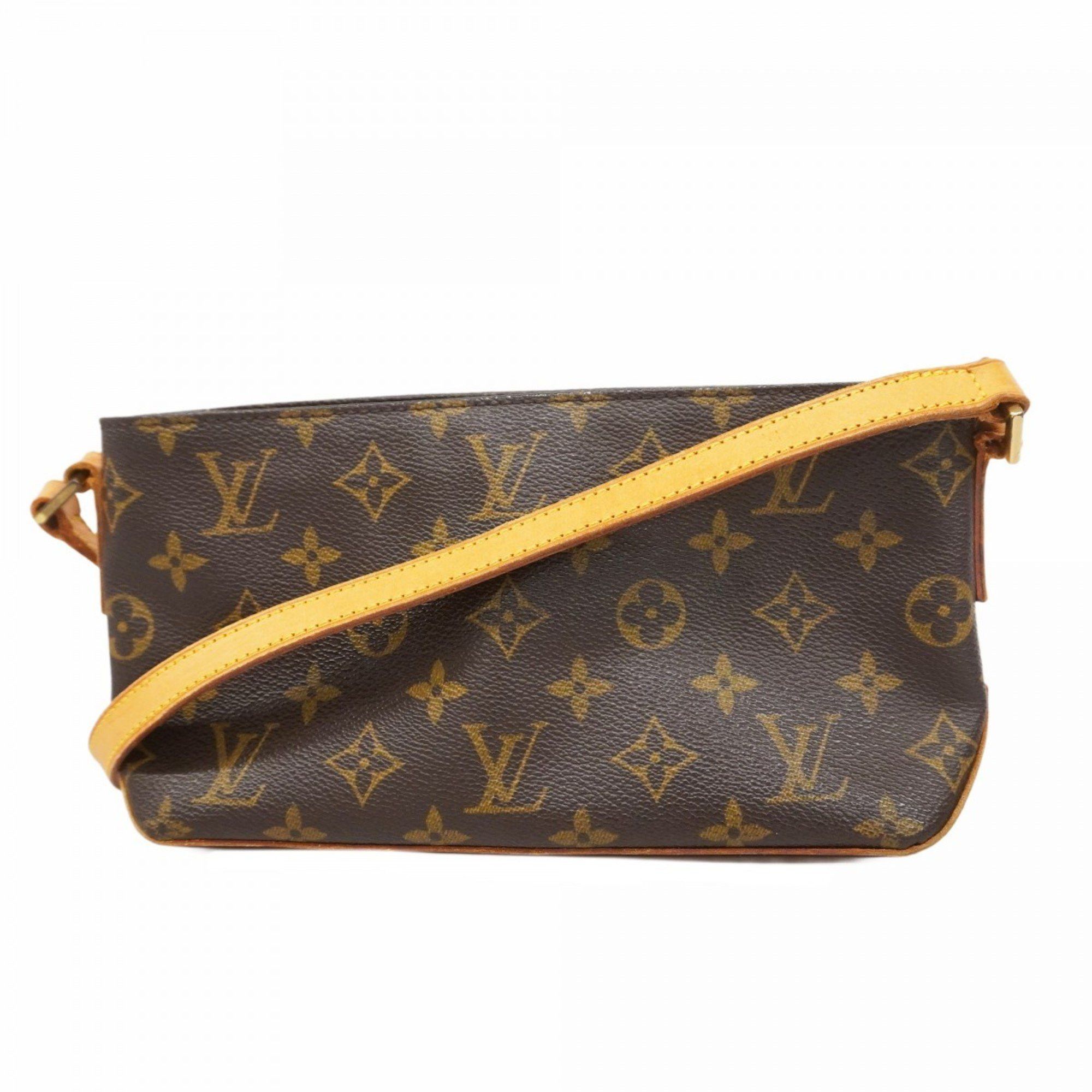 Louis Vuitton Shoulder Bag Monogram Trotter M51240 Brown Ladies, Women's