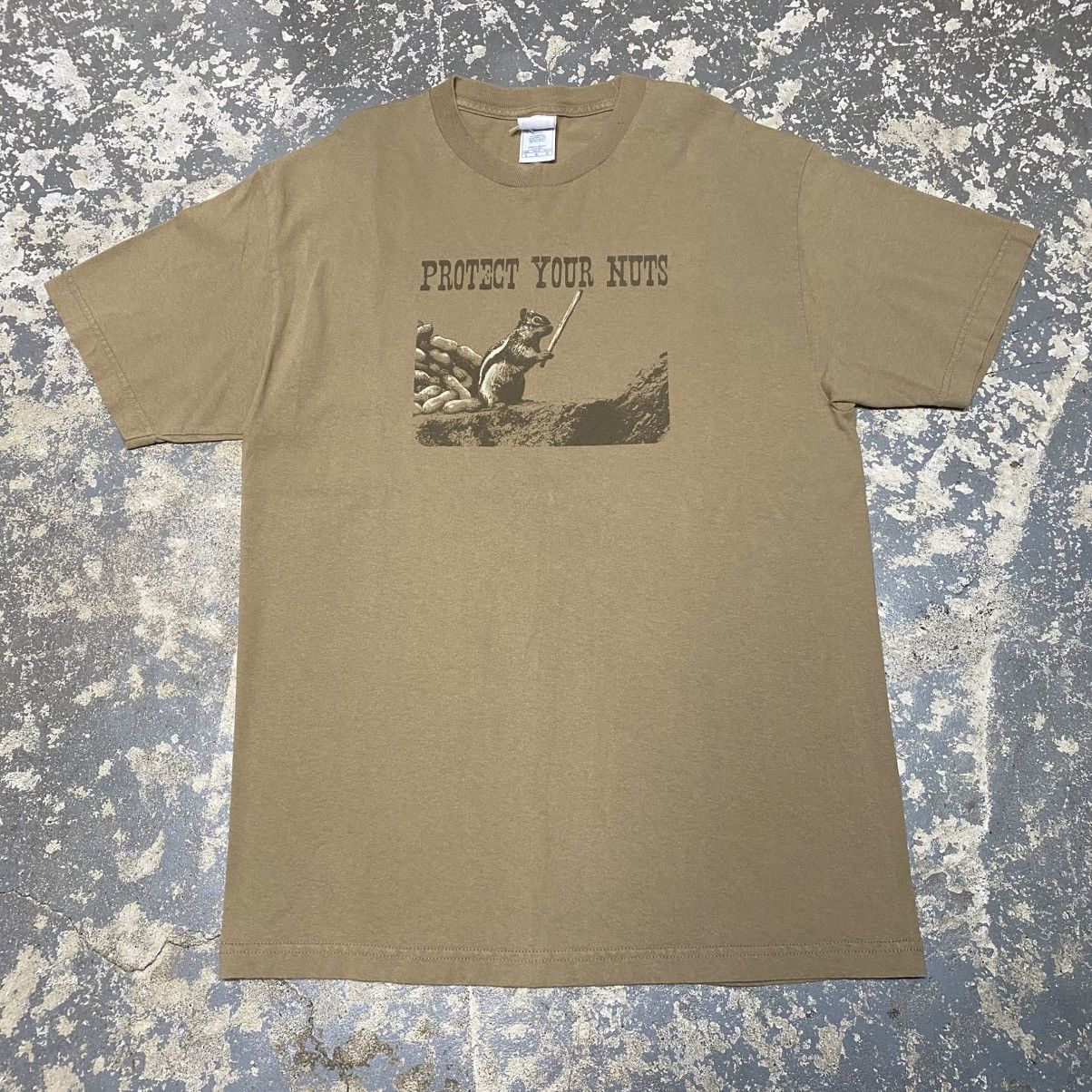 Japanese Brand × Vintage Vintage Protect Yours Nuts Squirrel Funny Parody Tshirt Size US L / EU 52-54 / 3 - 1 Thumbnail